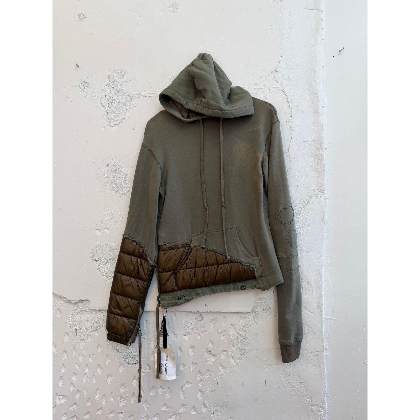 Greg Lauren Greg Lauren x Moncler SAMPLE Puffy Collide Hoodie Size M / US 6-8 / IT 42-44 - 1 Thumbnail