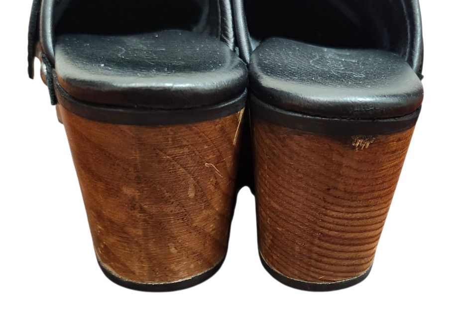 Free People Free People Culver City Clog Black Leather Studs EU 40 US 10 Size US 10 / IT 40 - 7 Thumbnail