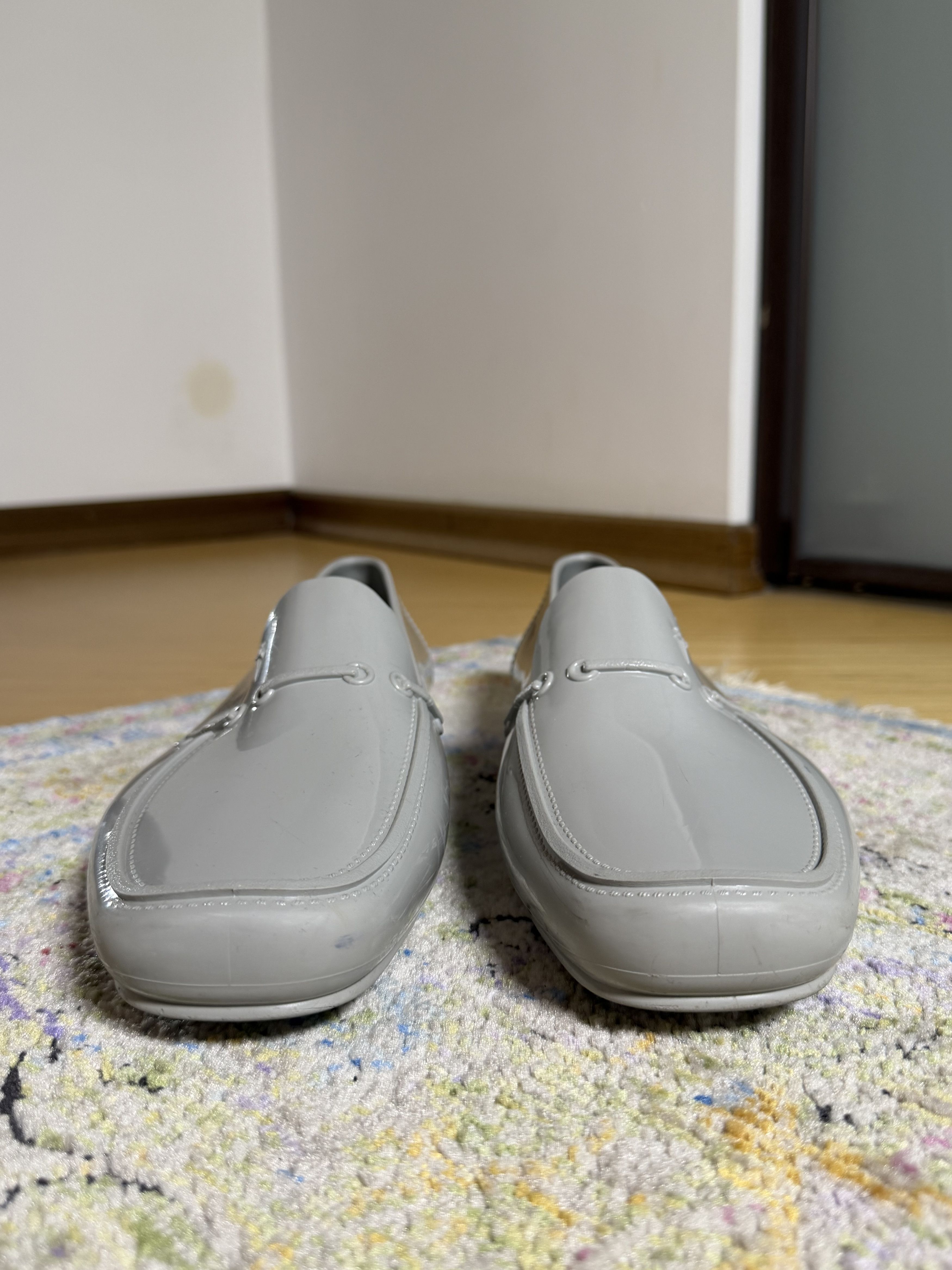Paciotti Cesare Paciotti Beige Rubber Lace-up Shoes Size US 10 / EU 43 - 4 Thumbnail