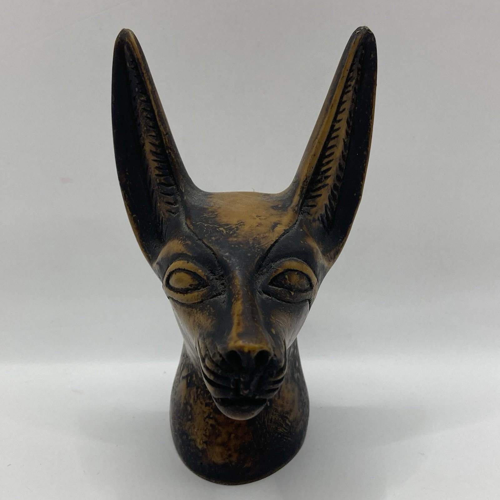 The Unbranded Brand Anubis Head Bust Egyptian Mythology God Head Statue 5 inches Size ONE SIZE - 1 Thumbnail