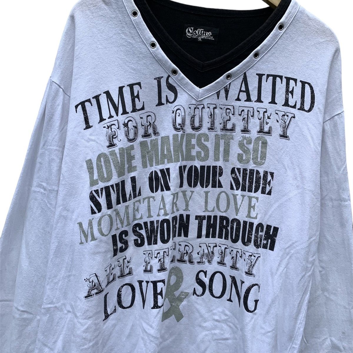 If Six Was Nine × Japanese Brand Collins poem longsleeave tee Size US XXL / EU 58 / 5 - 3 Thumbnail