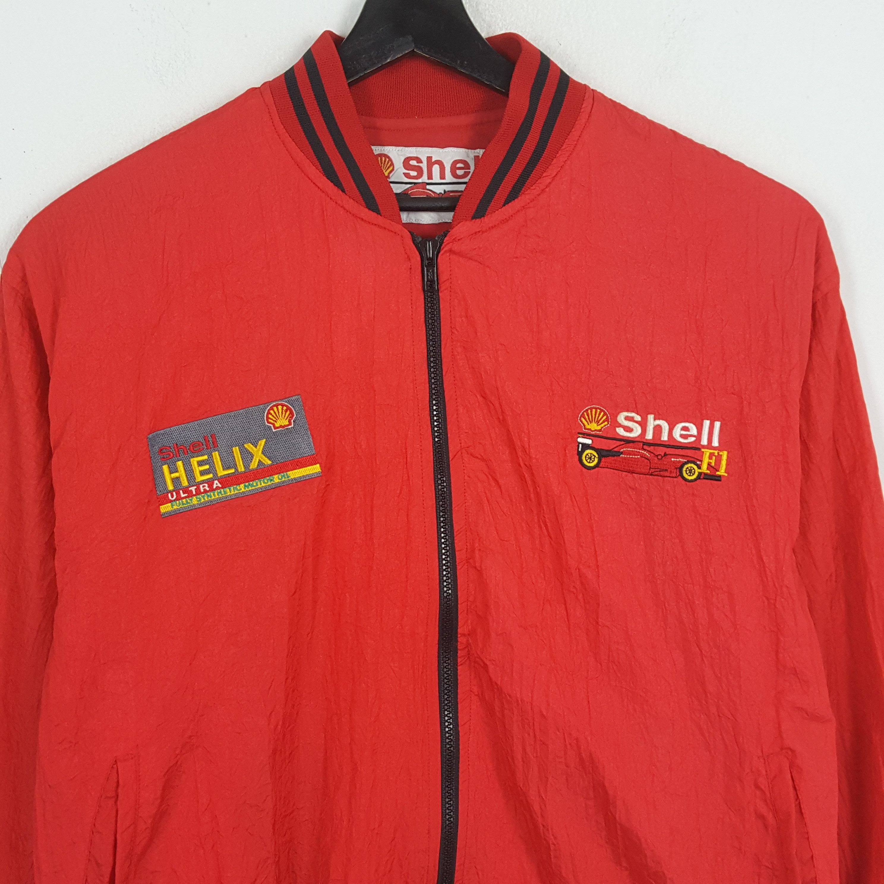 Ferrari × Vintage SHELL Helix FORMULA One F1 Motorsports Style Jacket Size US L / EU 52-54 / 3 - 2 Thumbnail