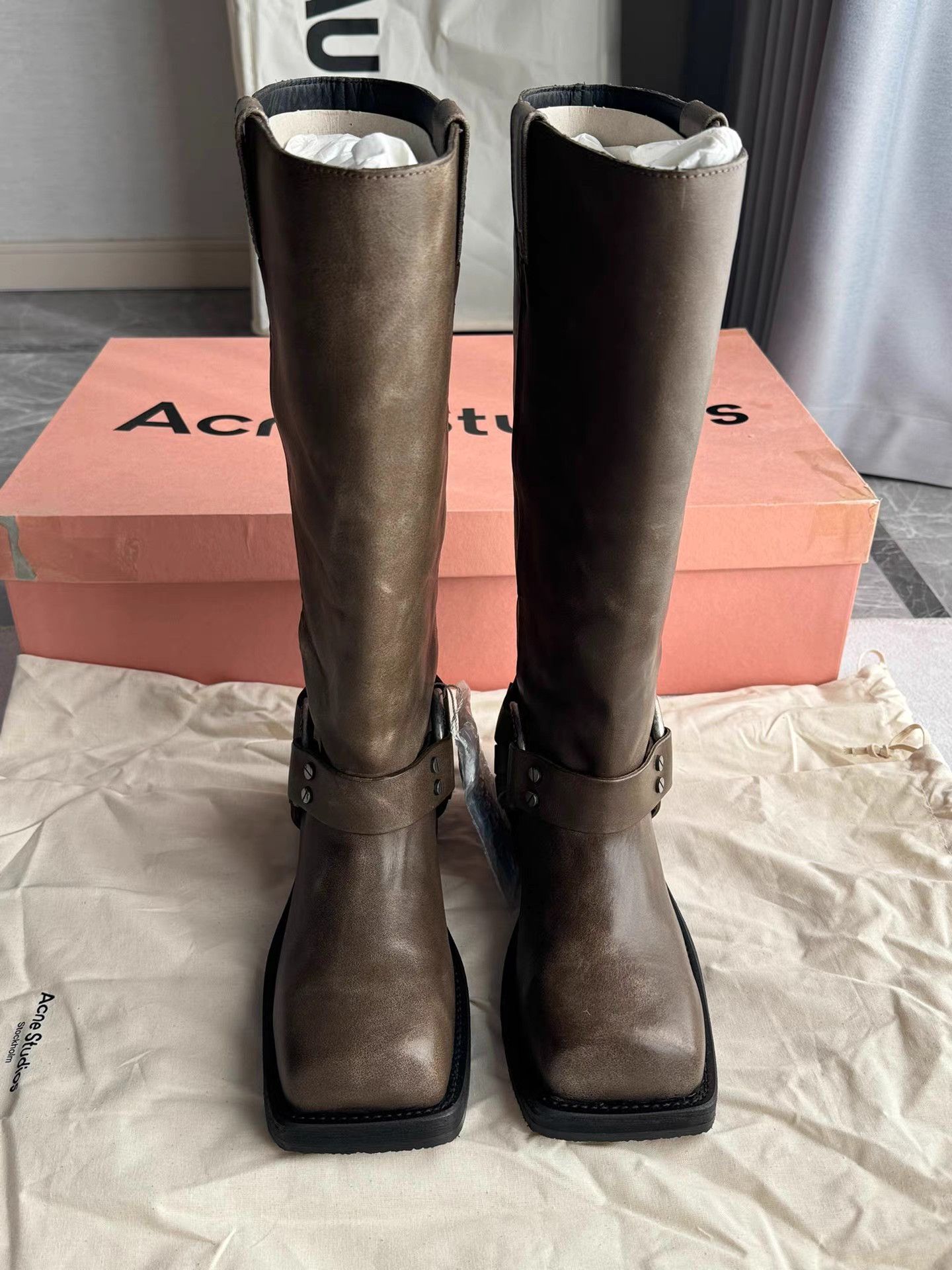Acne Studios Acne Studios Tall Riding Boots K6 Size US 7 / IT 37 - 2 Thumbnail