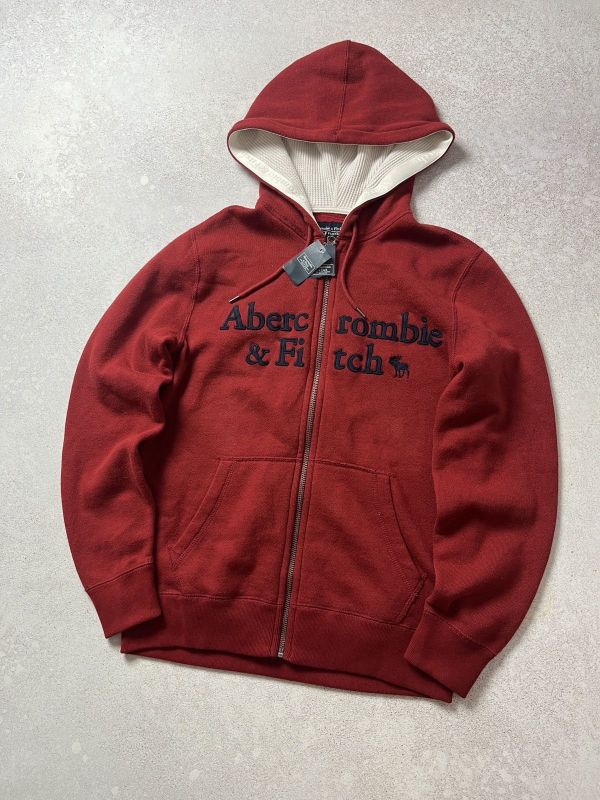 Abercrombie & Fitch ABERCROMBIE & FITCH A&F ZIP HOODIE Y2K SIZE XS Size US XS / EU 42 / 0 - 1 Thumbnail