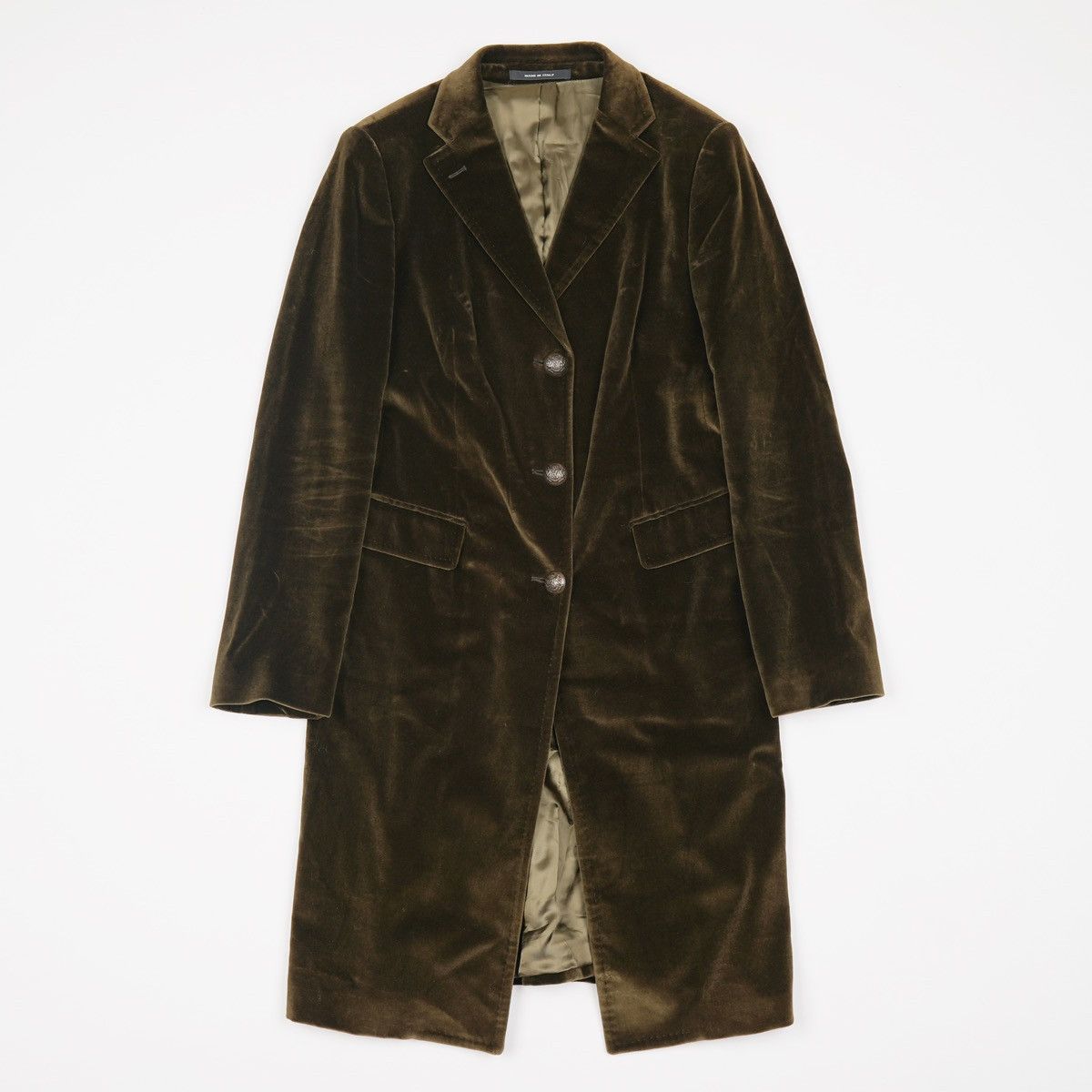 Tagliatore Tagliatore Velour Tuxedo Dark Green Coat Velvet Jacket Size M / US 6-8 / IT 42-44 - 1 Thumbnail