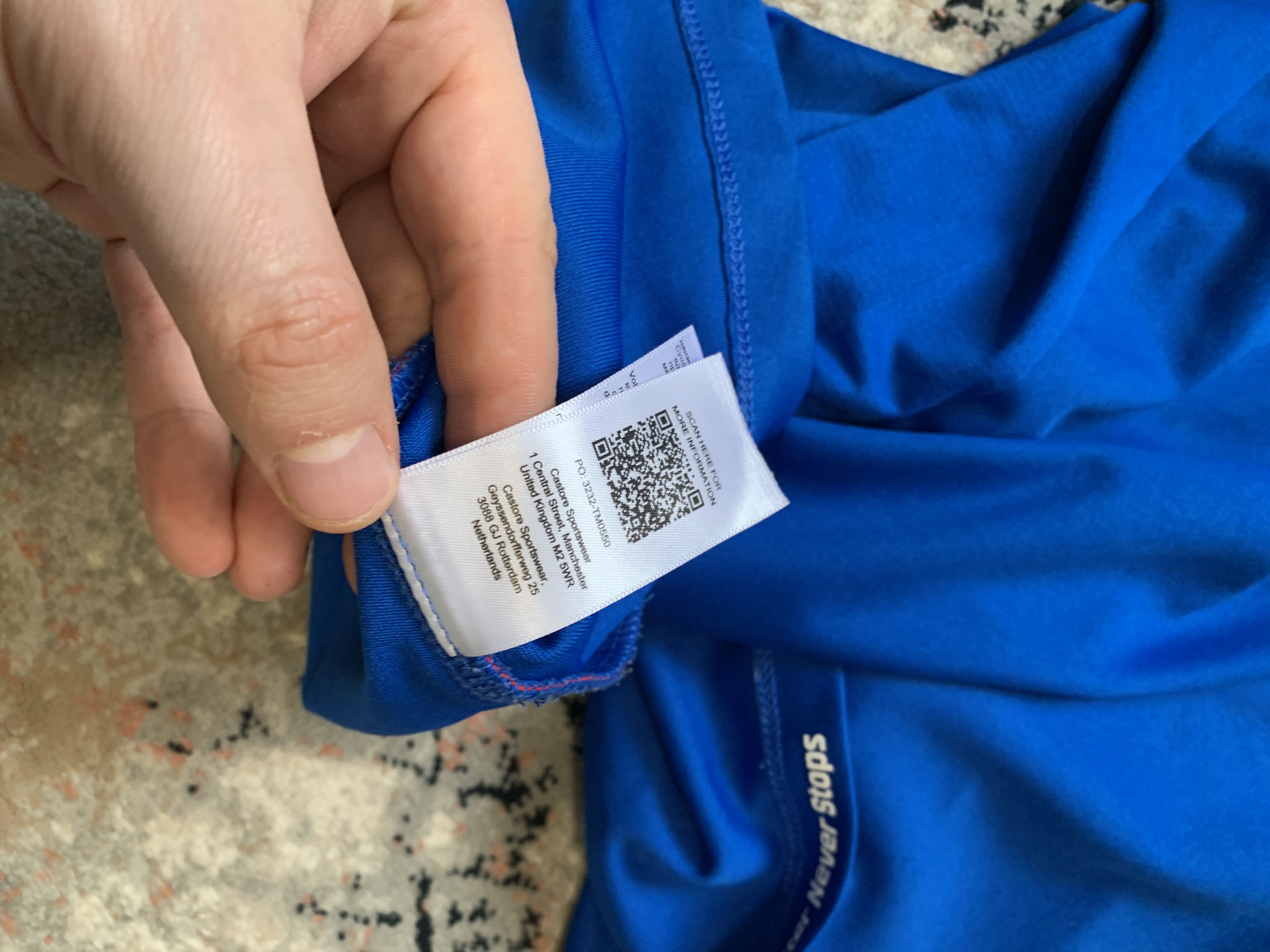 Other Glasgow Rangera Castore Jersey Size US XL / EU 56 / 4 - 10 Thumbnail