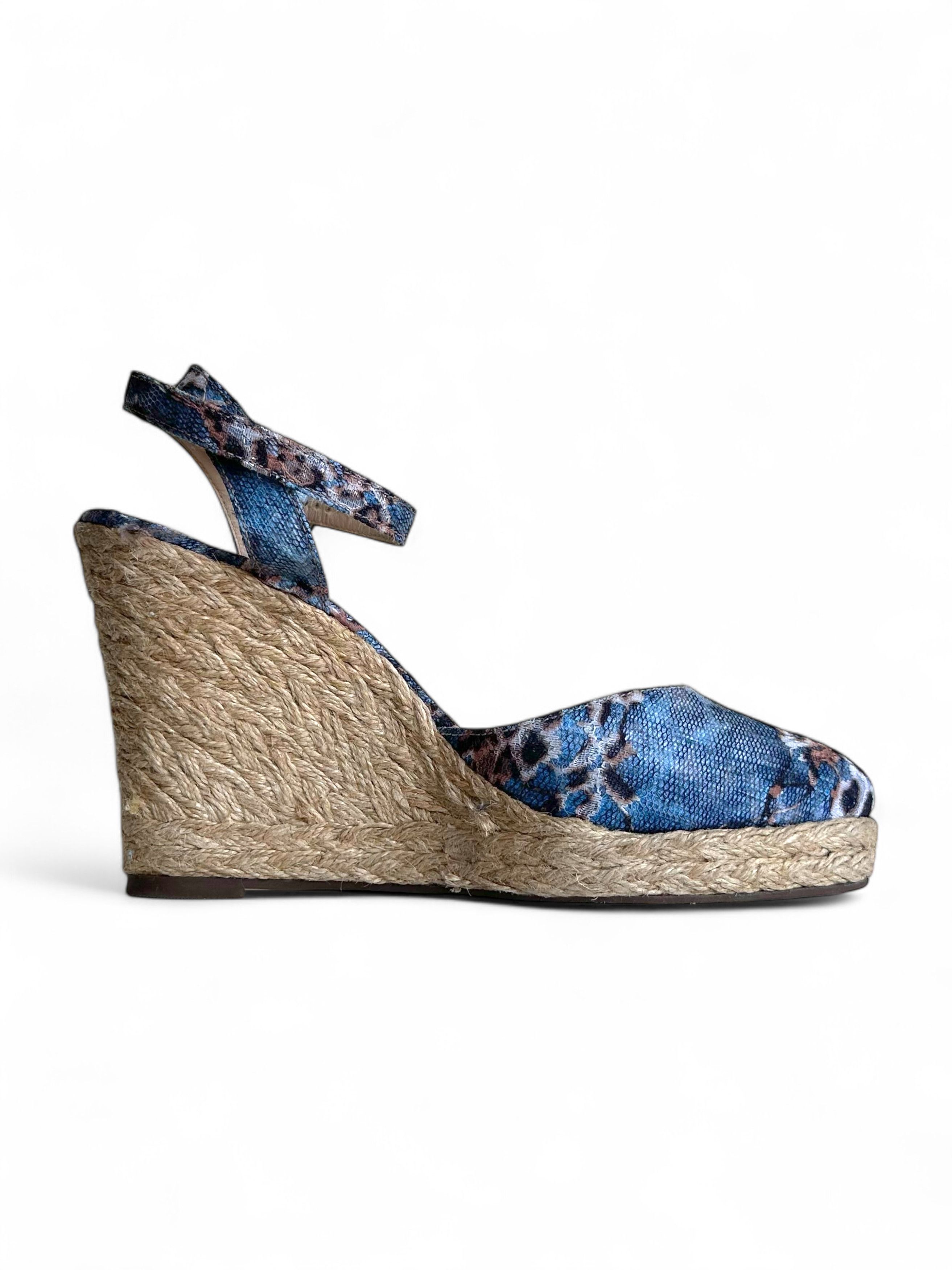 Other San Marina High Wedge Espadrille EU 39 Size US 8 / IT 38 - 2 Thumbnail