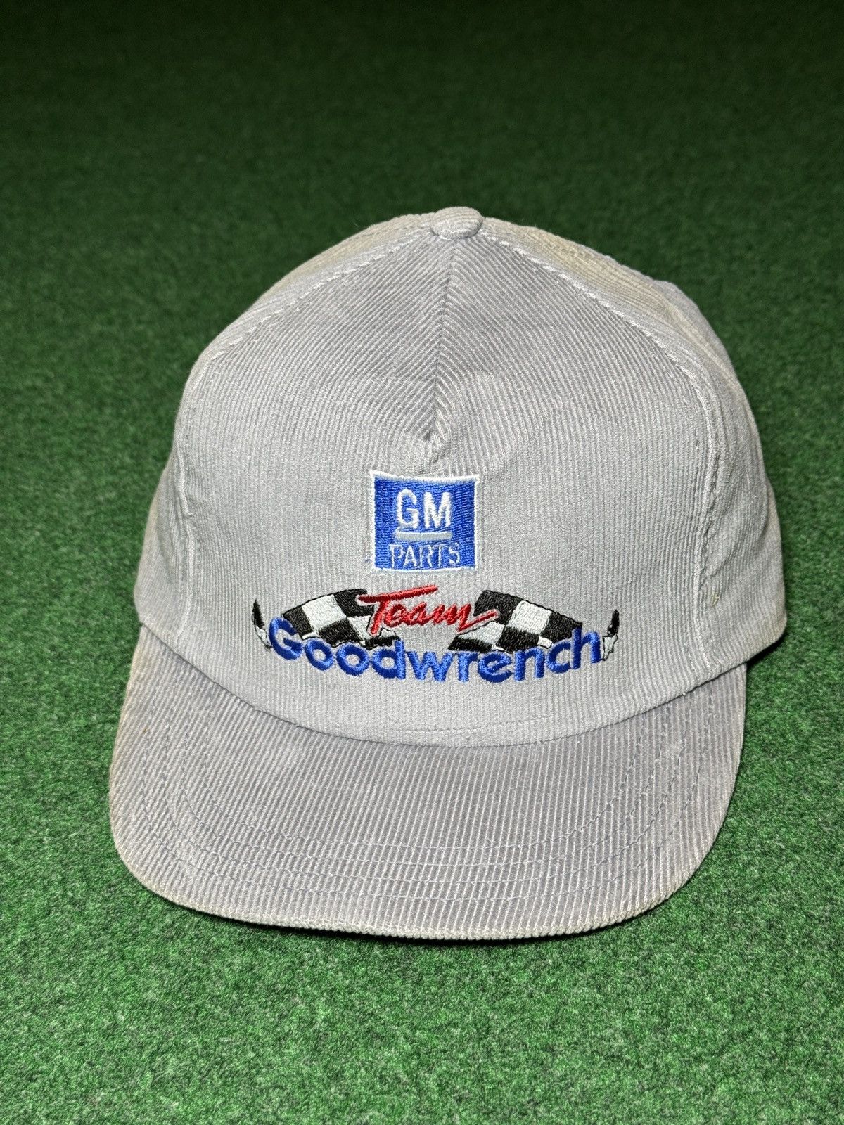 Vintage Goodwrench GM Corduroy 80s Racing Earnhardt Snapback Hat Size ONE SIZE - 1 Thumbnail