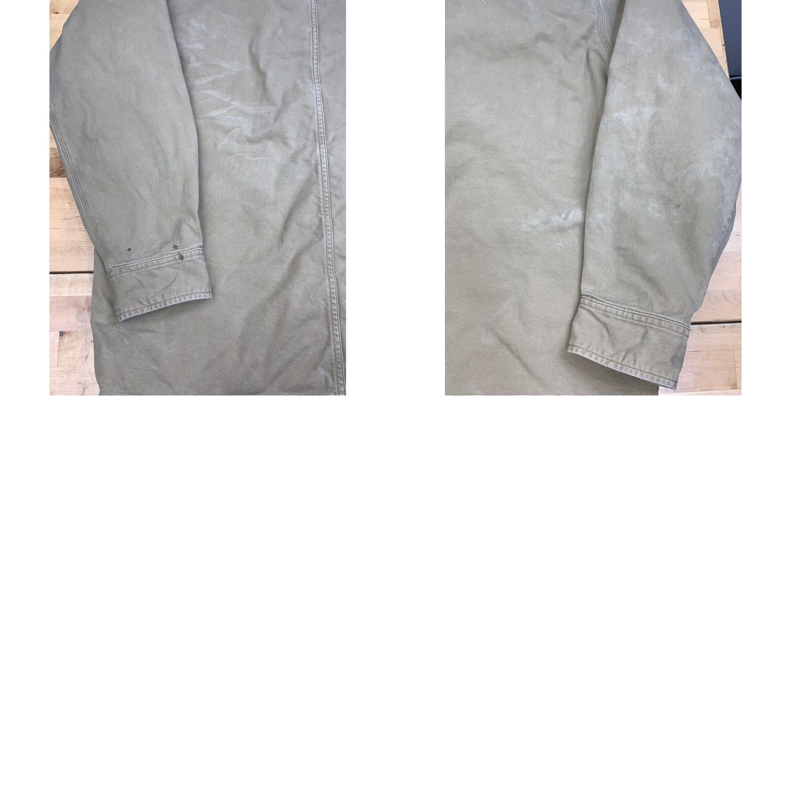 Carhartt Carhartt Rugged Flex Shirt Jacket Shacket Men L Canvas Fleece Lined 13165 Brown Long Sleeve Workwear Casual Size US L / EU 52-54 / 3 - 10 Thumbnail