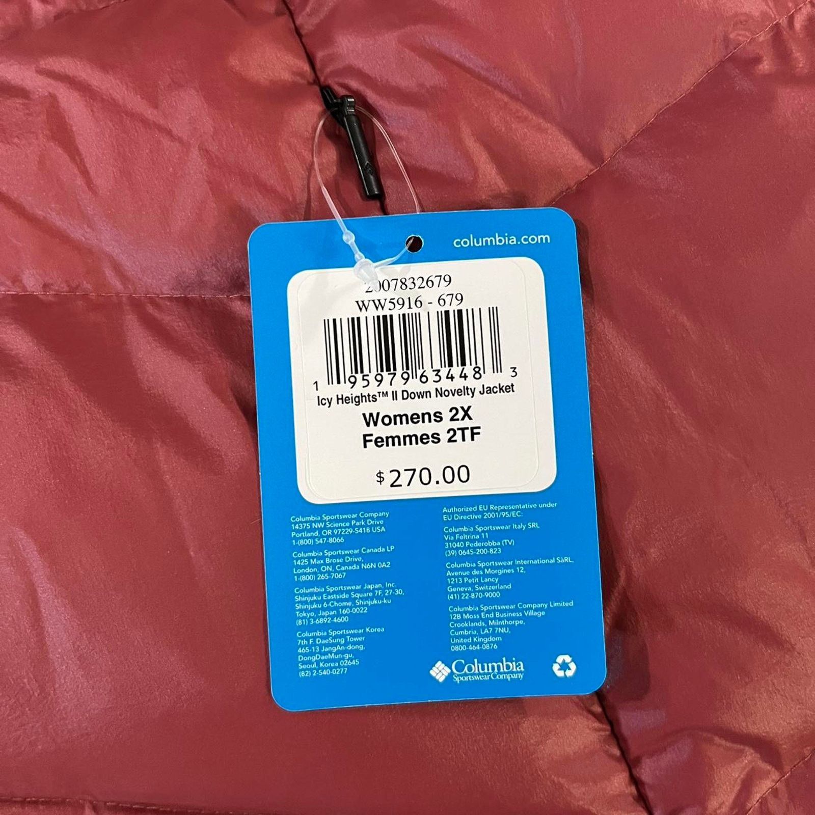 Columbia EXTREMELY WARM Winter Columbia Jacket Size XXL / US 16-18 / IT 52-54 - 2 Thumbnail
