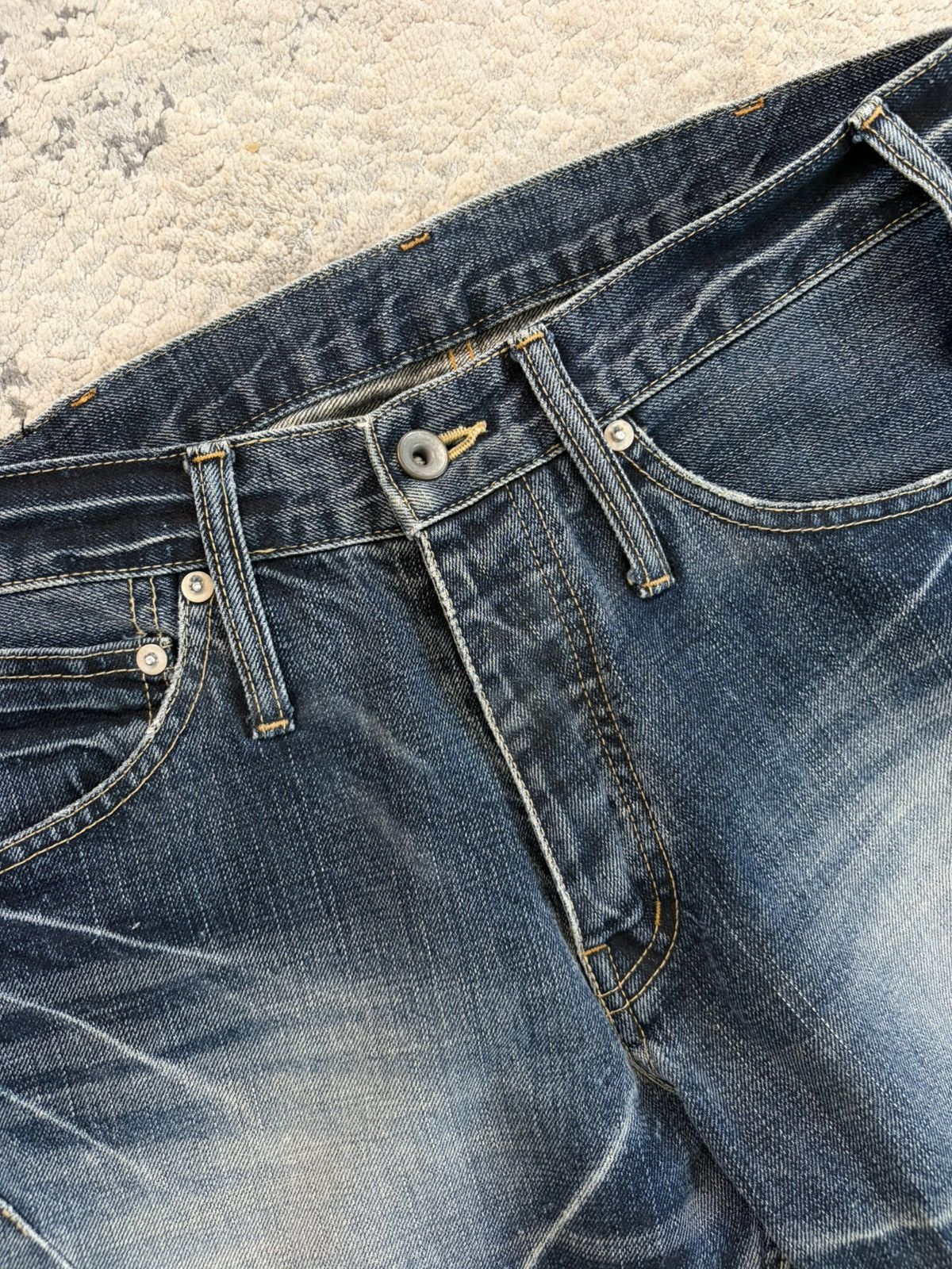 Le Grande Bleu (L.G.B.) LGB - Lazy Wolf Denim Dark Wash Size US 30 / EU 46 - 4 Thumbnail
