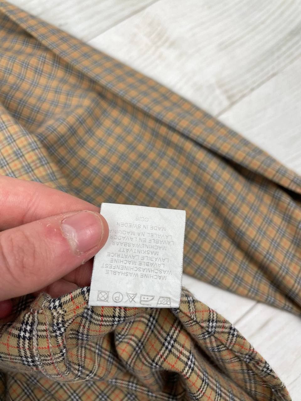 Burberry Burberrys Nova Check Shirt Button Long Sleeve Size US L / EU 52-54 / 3 - 8 Thumbnail