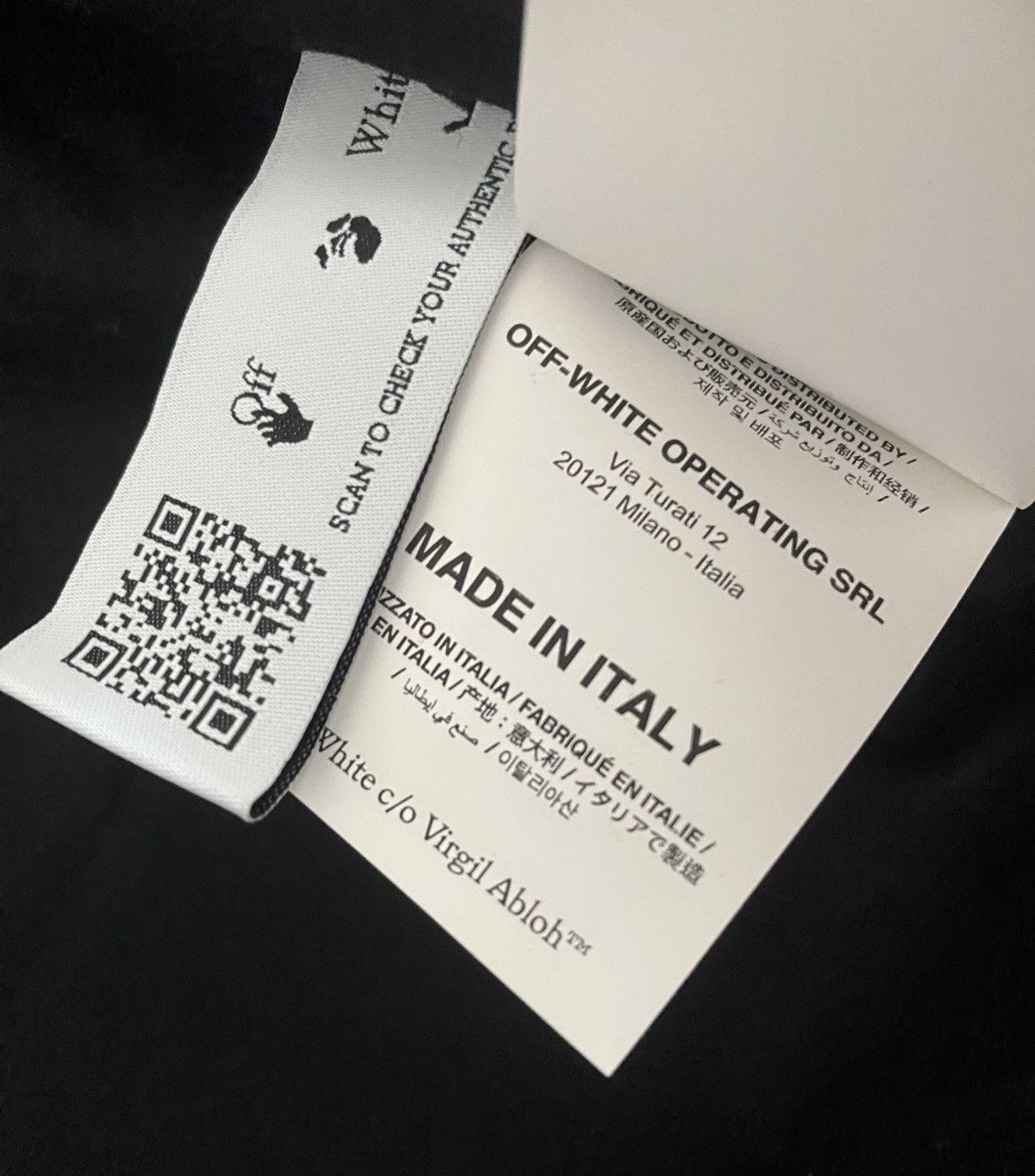 Off-White Off-White Exact Opposite Jacket Size XS Size US XS / EU 42 / 0 - 10 Thumbnail
