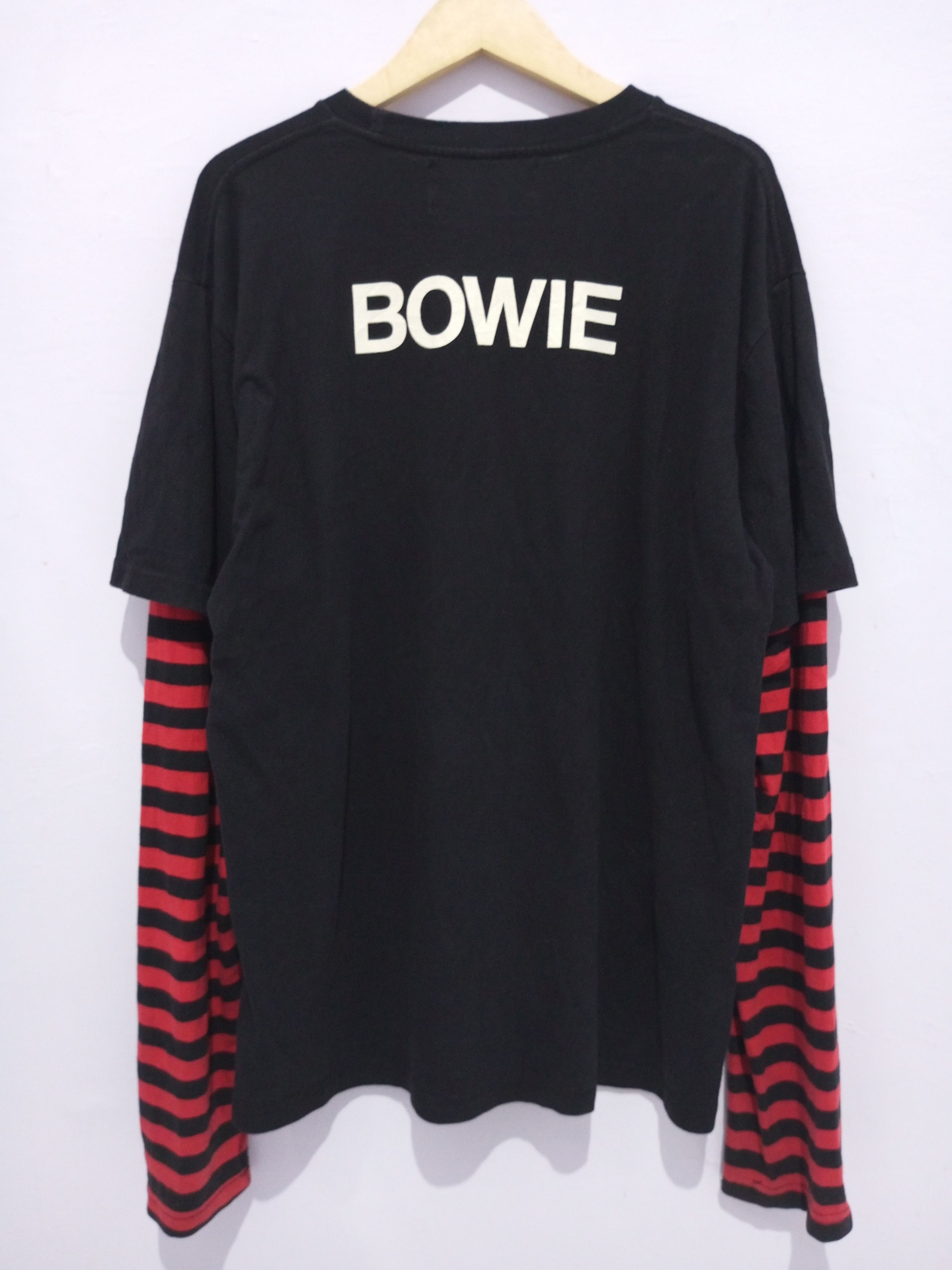 Band Tees Vintage David Bowie Long sleeve tshirt Size US XL / EU 56 / 4 - 2 Thumbnail
