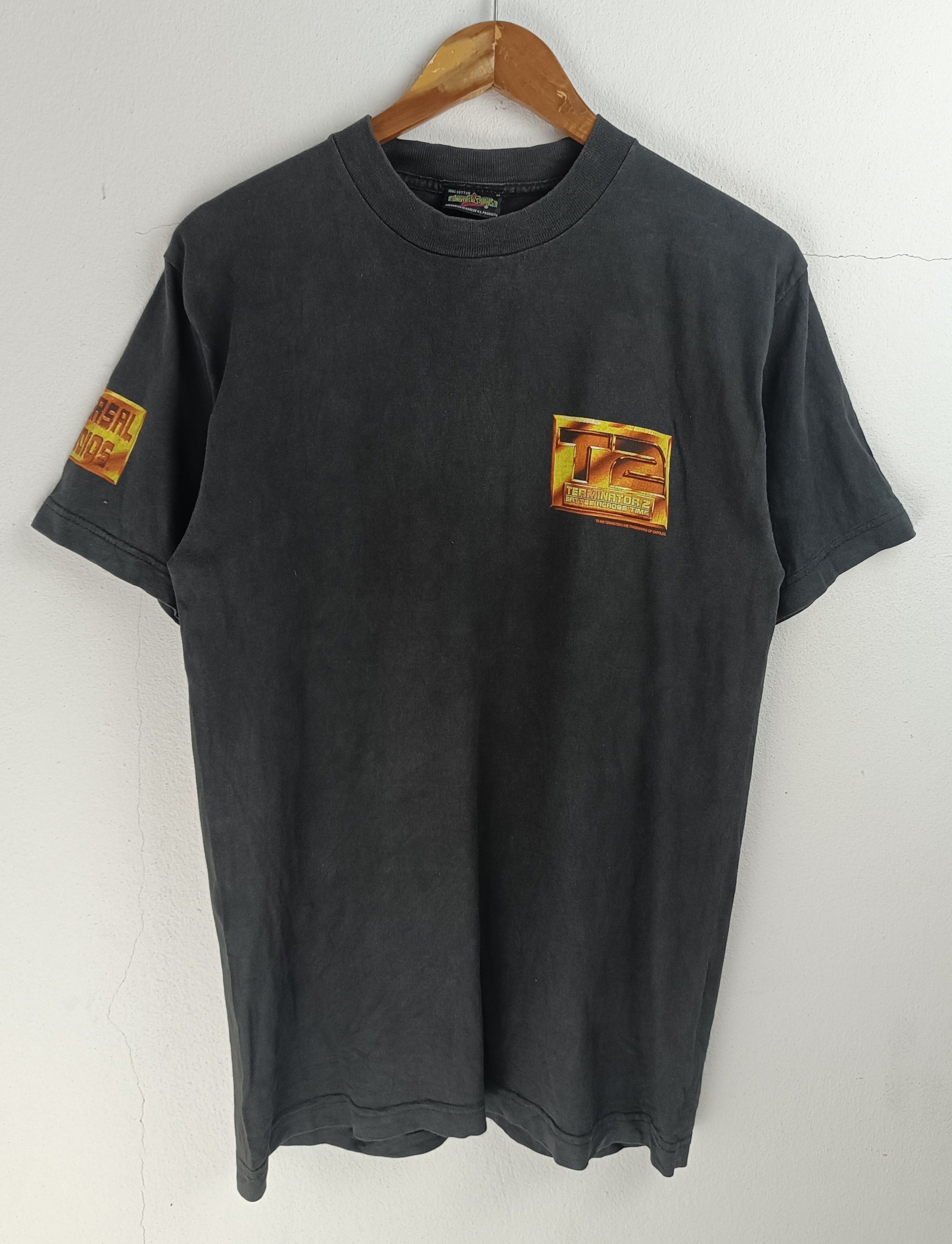 Vintage VINTAGE 90'S TERMINATOR 2 BATTLE ACROSS TIME FADED VERY RARE Size US M / EU 48-50 / 2 - 4 Thumbnail