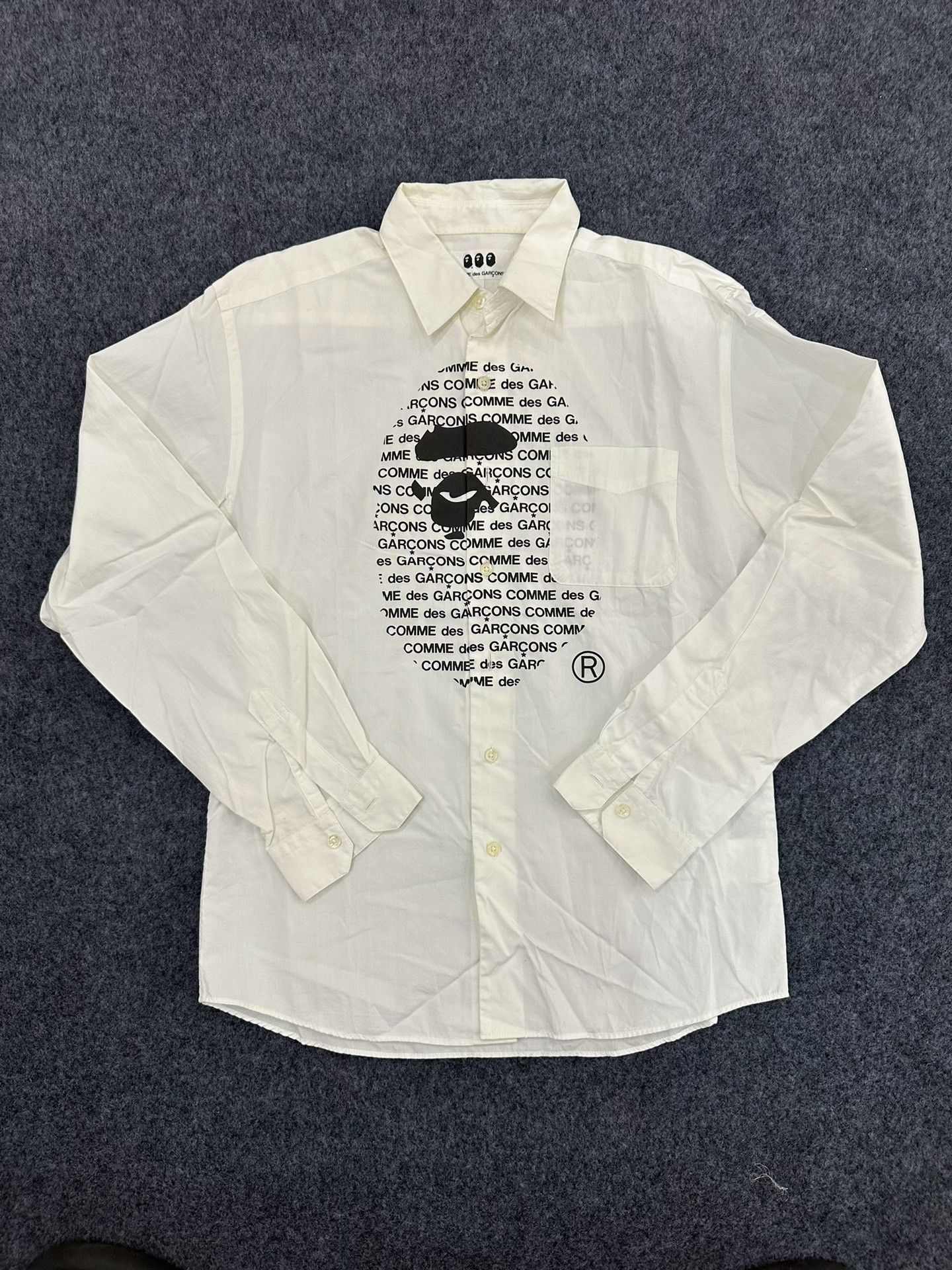 Bape Bape Cdg Multi Shark Shirt Casual Size US M / EU 48-50 / 2 - 1 Thumbnail