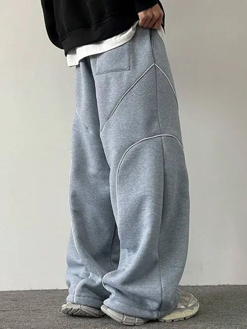 Japanese Brand Casual wide leg Sweatpants Streetwear Baggy Size US 32 / EU 48 - 3 Thumbnail