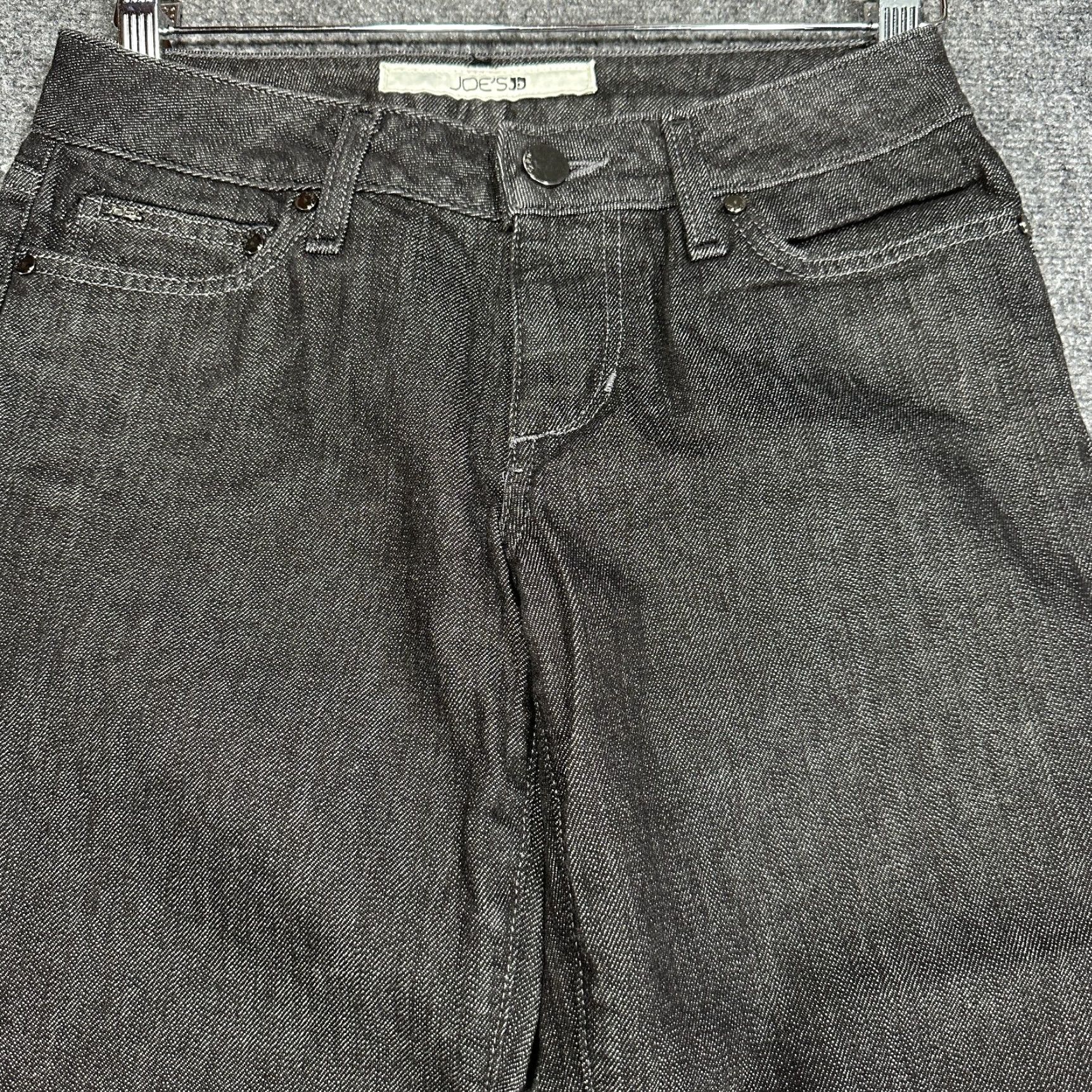 Vintage Joes Jeans Jeans Bootcut Black Cotton Stretch 5-Pocket Logo Womens 26 Regular Denim Size 26" / US 2 / IT 38 - 3 Thumbnail