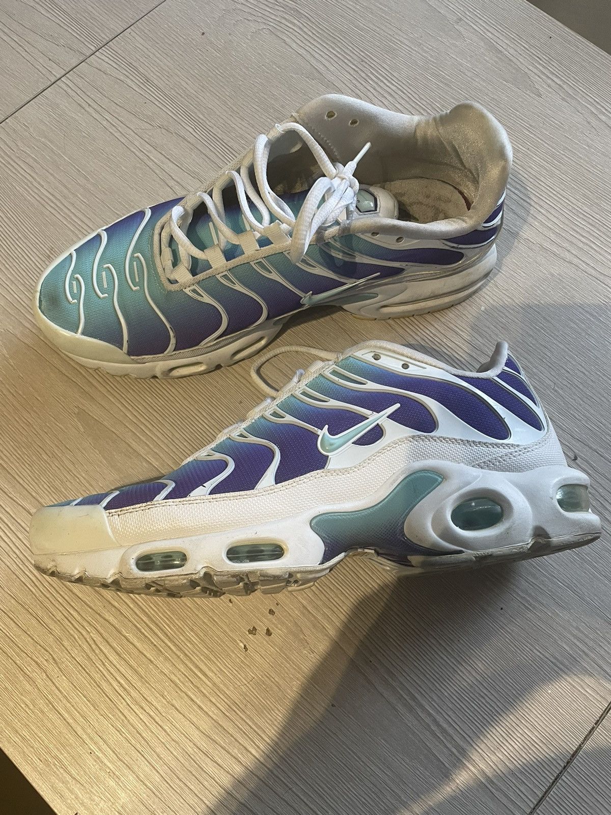 Nike Nike Air Max Plus Tn SE Bleached Aqua Size US 8 / EU 41 - 9 Thumbnail