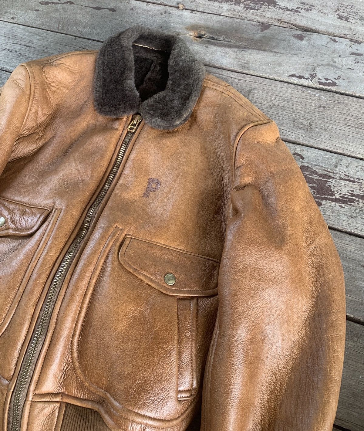 Japanese Brand × Pink House Pink House Japan leather jacket Size US M / EU 48-50 / 2 - 3 Thumbnail