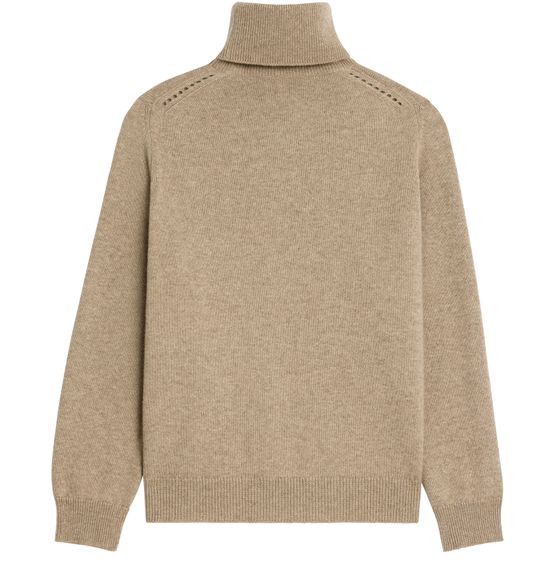 Celine o1w1db10925 2C10A480V Turtleneck Sweater in Brown Size S / US 4 / IT 40 - 1 Thumbnail