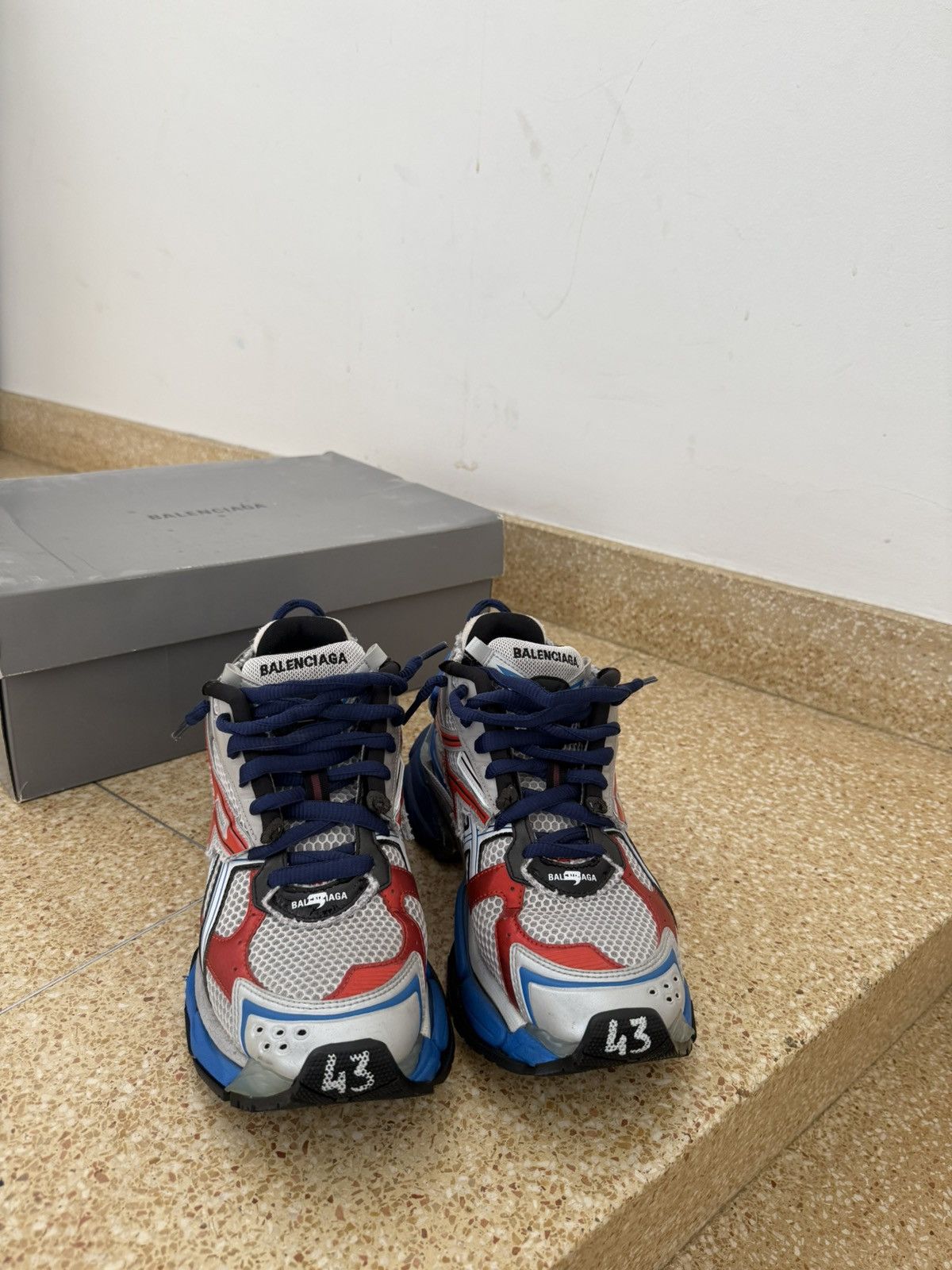 Balenciaga balenciaga runners Size US 10.5 / EU 43-44 - 1 Thumbnail