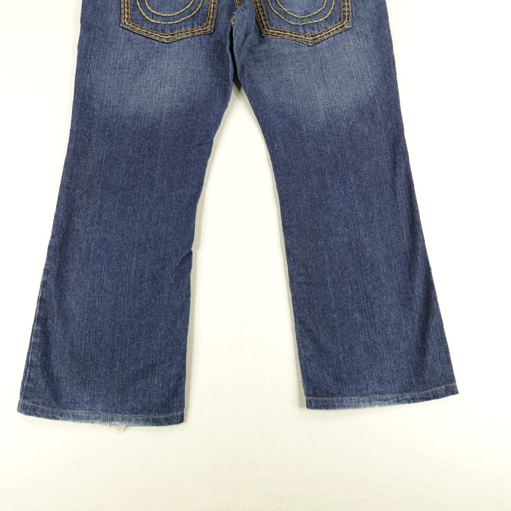 True Religion VINTAGE True Religion Jeans Men 38 Waist 30 Inseam Dark Blue Denim Bootcut Regular Fit Y2K Size US 38 / EU 54 - 7 Thumbnail