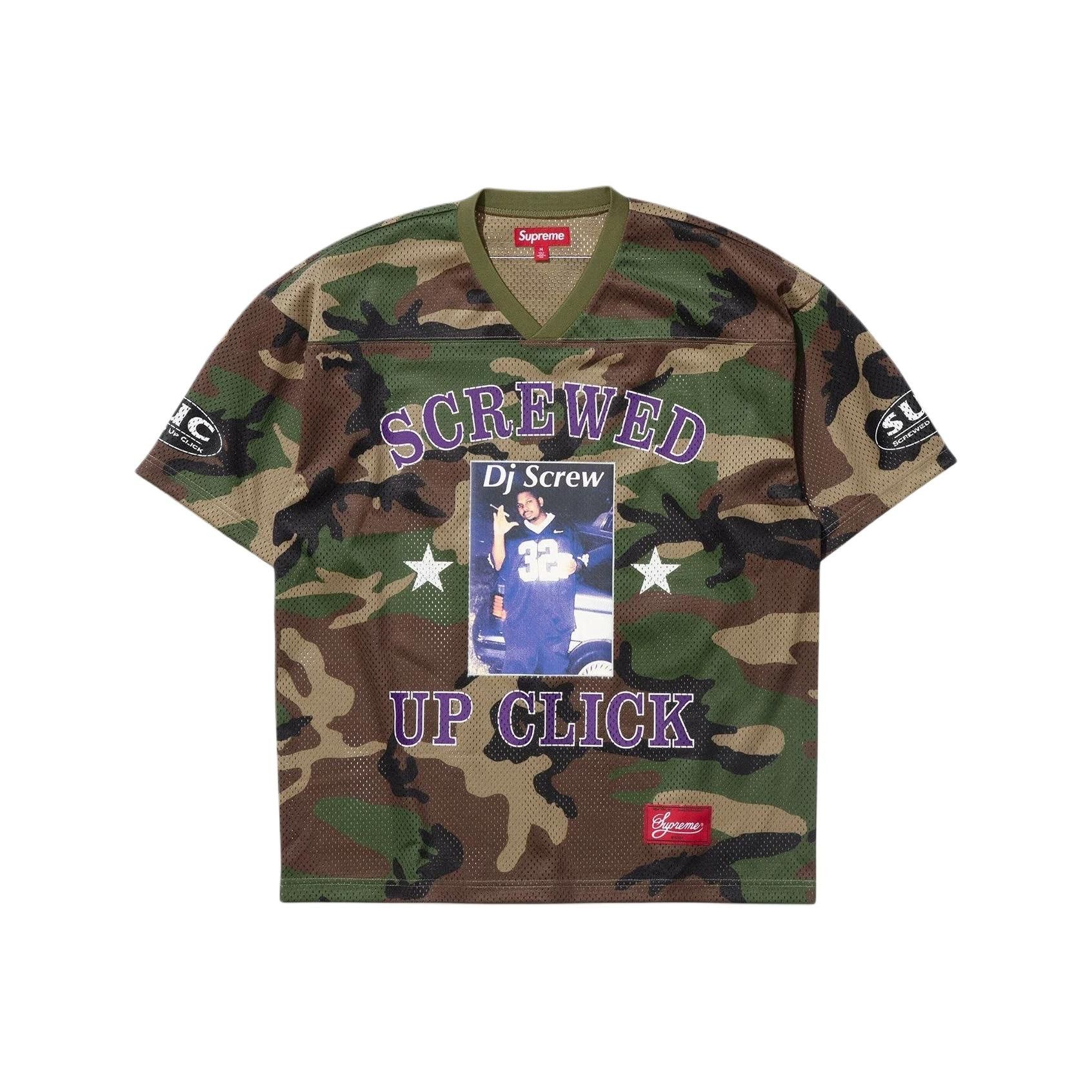 Supreme Supreme x DJ Screw Camo Football Jersey Size S Size US S / EU 44-46 / 1 - 1 Thumbnail