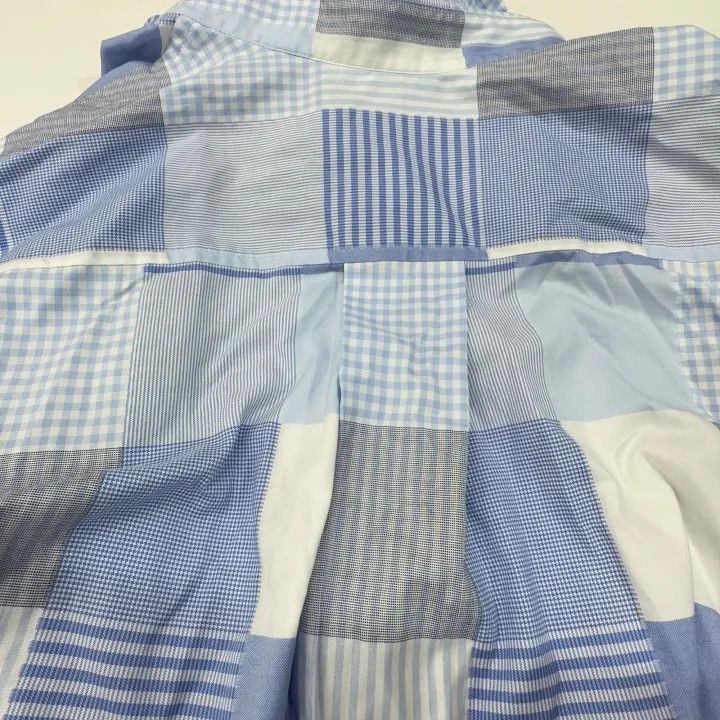 Kenzo Kenzo Check Pattern Oversized Long Sleeve Shirt -2507 Size US S / EU 44-46 / 1 - 4 Thumbnail