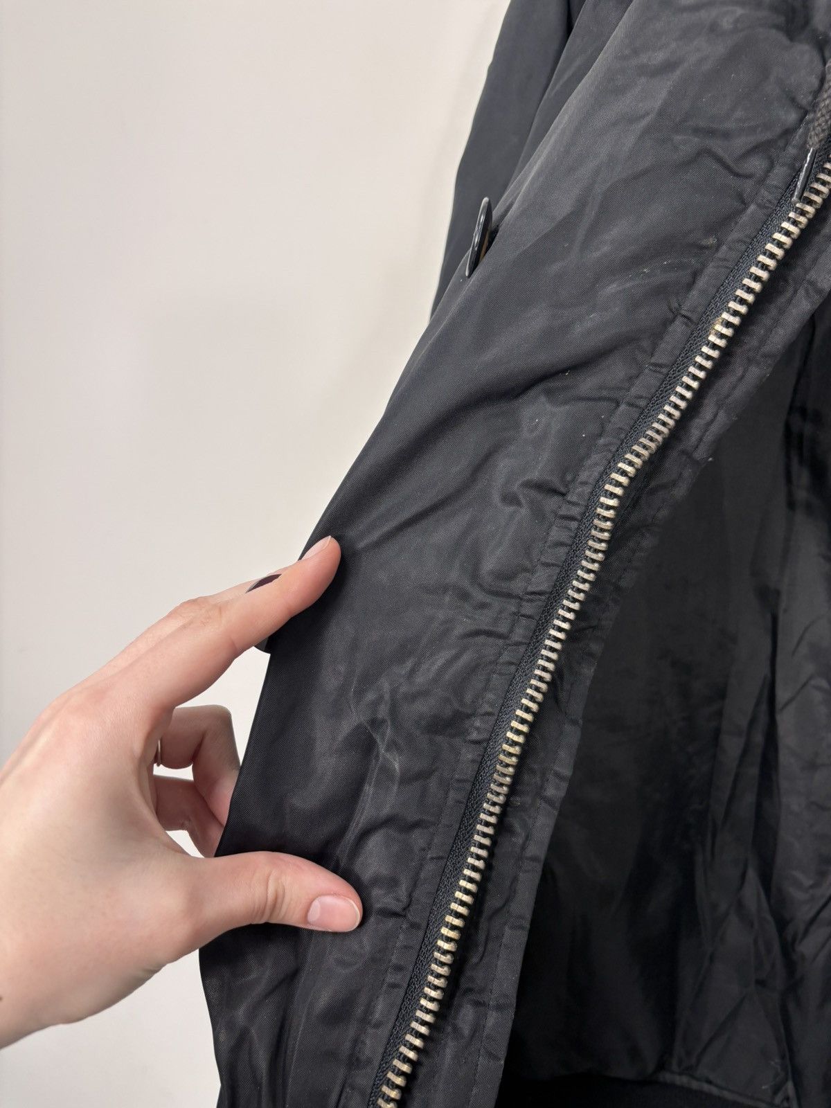 Other Vintage Sinful Y2K Rare Black N-2B Flight Bomber Jacket Size US M / EU 48-50 / 2 - 15 Thumbnail