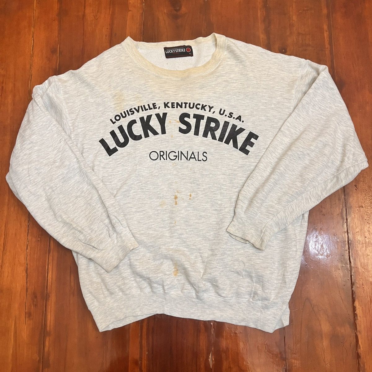 Vintage Vtg Lucky Strike Classic USA Size US L / EU 52-54 / 3 - 1 Thumbnail