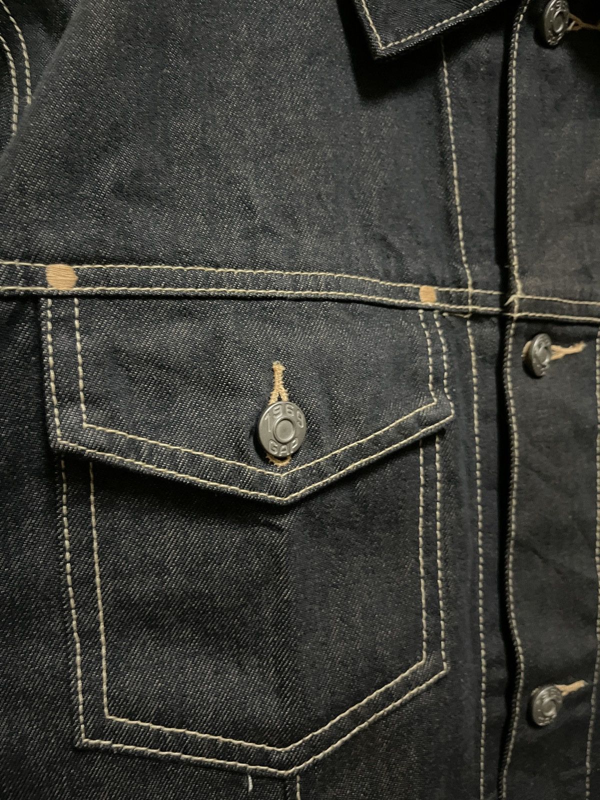 Gap × Vintage Gap Denim Trucker Jacket Size US L / EU 52-54 / 3 - 4 Thumbnail