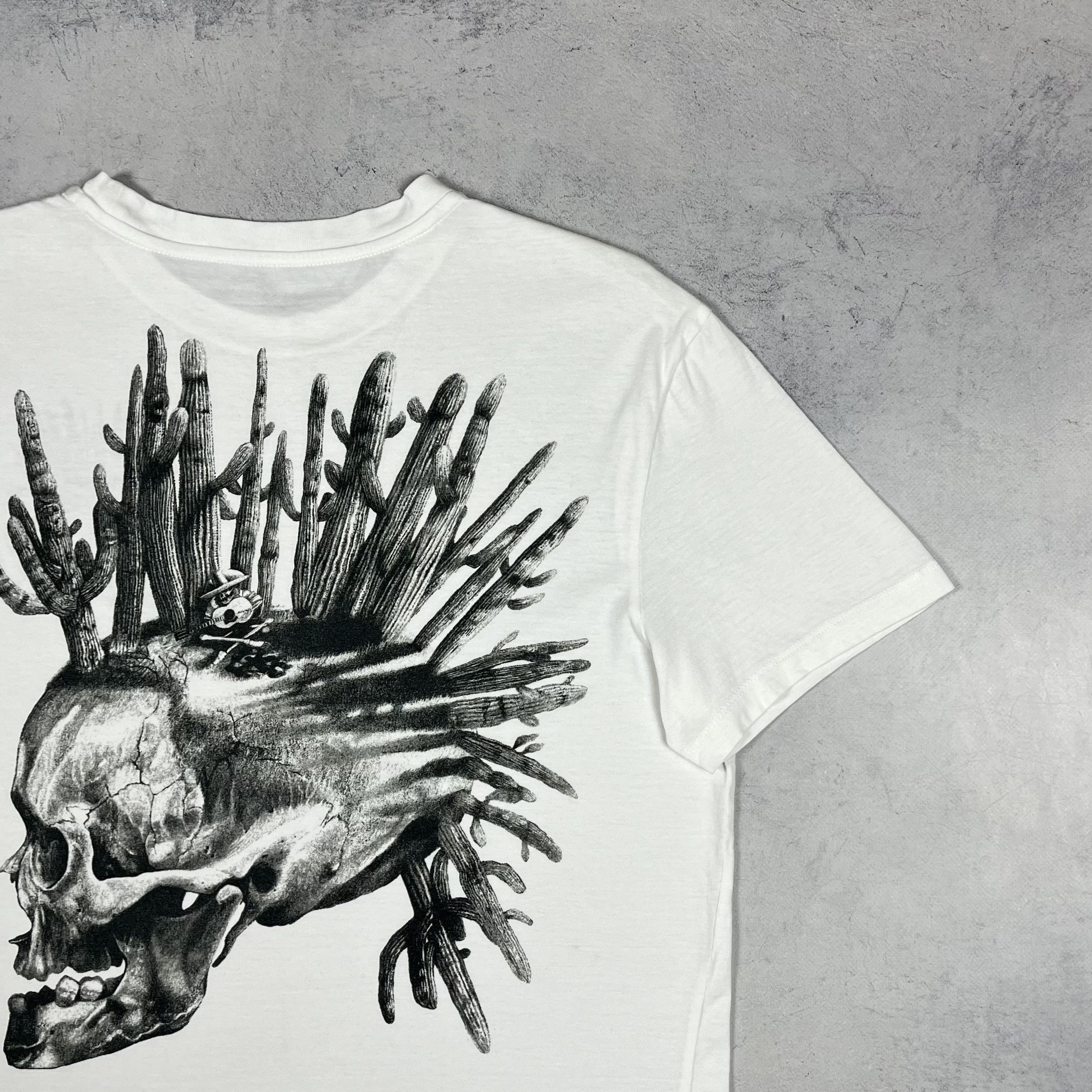 Allsaints AllSaints Forsaken Skull Art Big Logo Oversize Fit T Shirt Size US XS / EU 42 / 0 - 3 Thumbnail