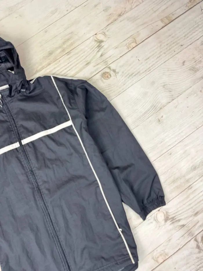 Nike Vintage Nike Nylon Windbreaker Track Jacket 00s Striped Y2K Size US L / EU 52-54 / 3 - 4 Thumbnail