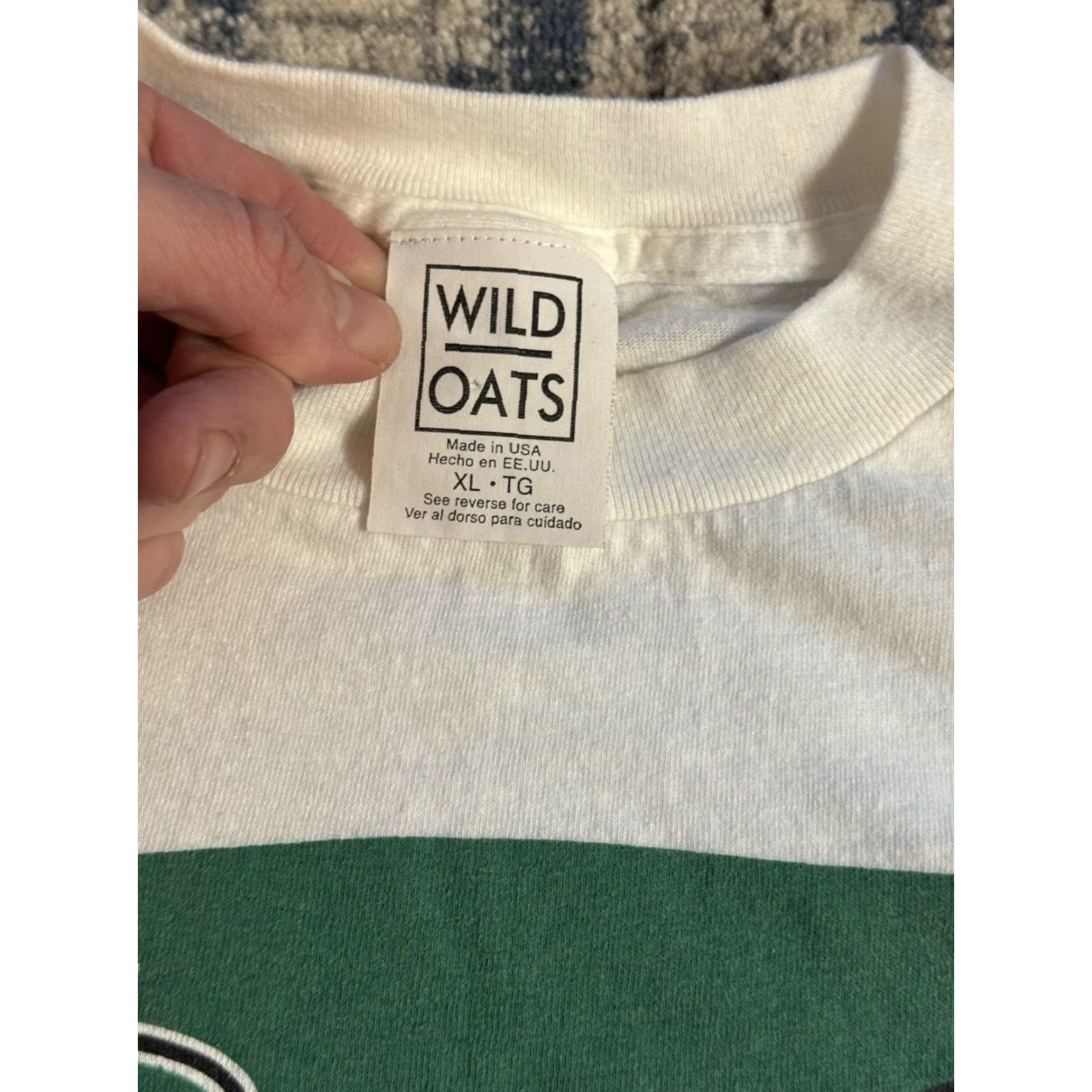 Vintage VINTAGE 1990s Concert T Shirt XL White Cotton Wild Oats 311 Sublime Slightly Stoppid The Urge Band Rock Punk Ska Reggae Rap Hip Hop Grunge Size US XL / EU 56 / 4 - 4 Thumbnail