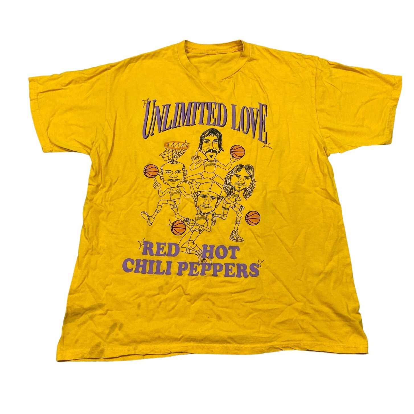 Red Hot Chili Peppers Unlimited LoveTシャツ Red Hot Chili Peppers Unlimited Love T-Shirt
