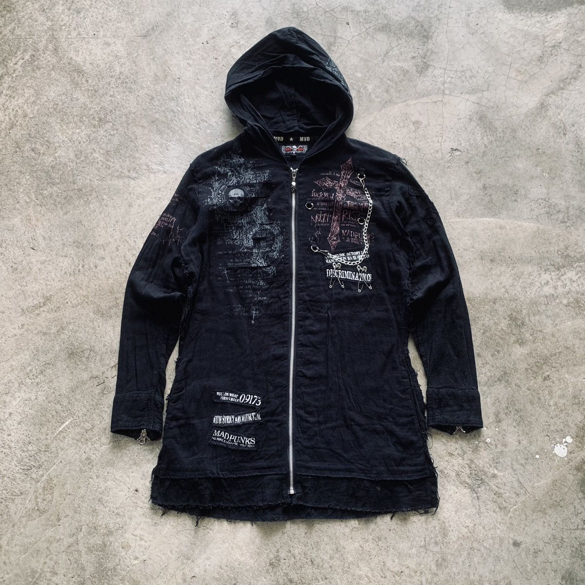 Japanese Brand Mad Punks Japan Chaos Hoodie Jacket Size US M / EU 48-50 / 2 - 1 Thumbnail