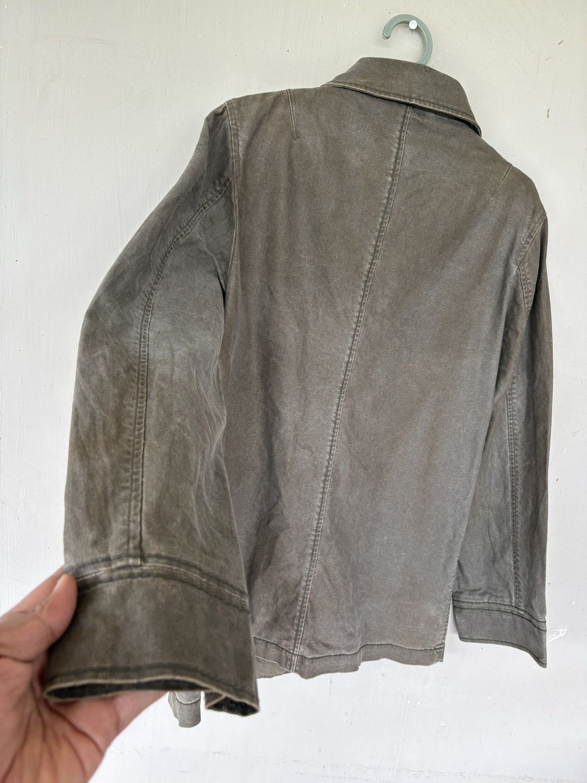 Japanese Brand Japanese Spec Outfitter Double Breasted Coat Denim Jacket Size US M / EU 48-50 / 2 - 14 Thumbnail