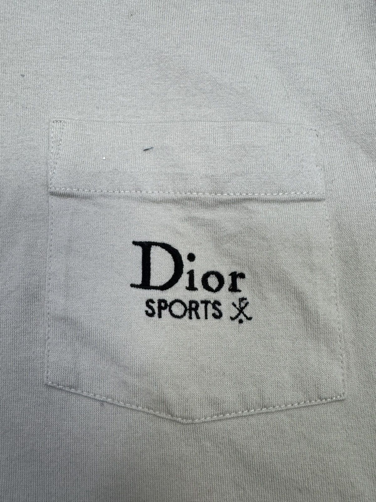 Christian Dior Monsieur Vintage Christian Dior Sports Polo Tee Size US L / EU 52-54 / 3 - 7 Thumbnail