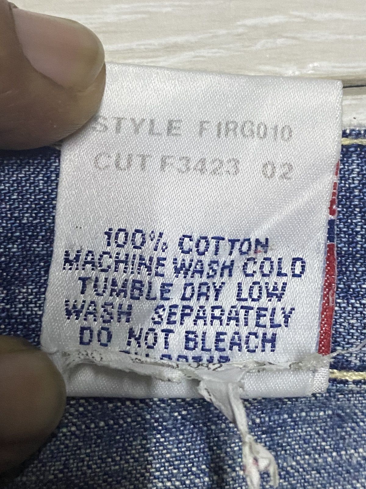 Lucky Brand Vintage Lucky Brand Dungaree Light Wash Flare Jeans Size US 29 - 18 Thumbnail
