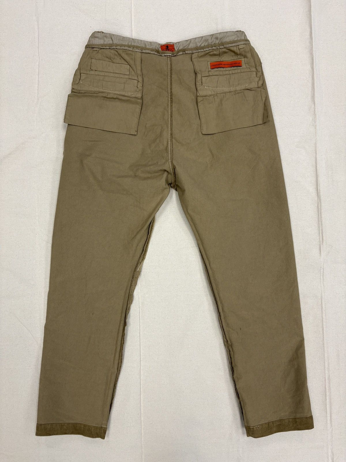 Barena BARENA Tapered Corduroy Trousers Camel Brown IT 50 (US 34) Size US 34 / EU 50 - 14 Thumbnail