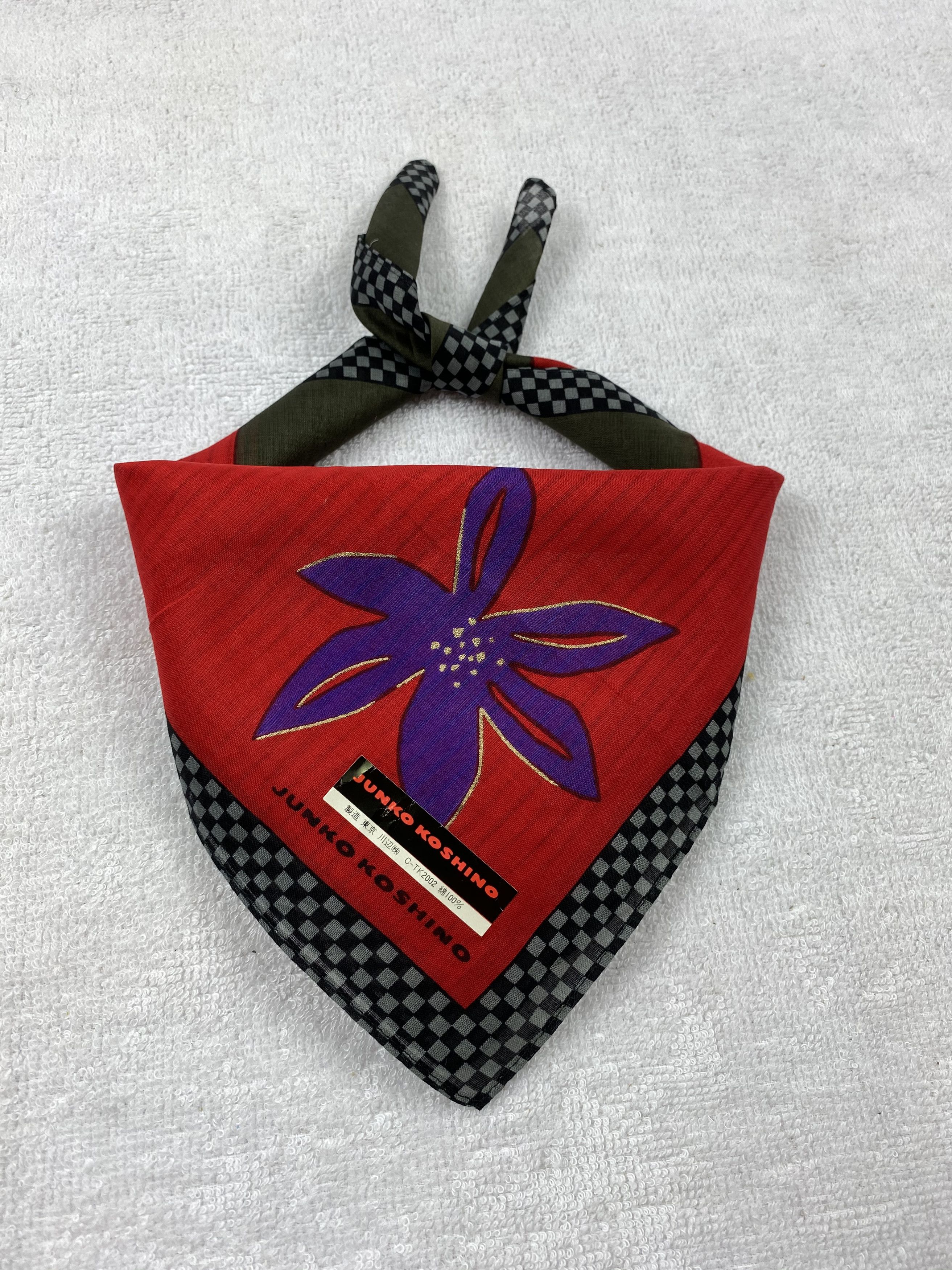 Japanese Brand × Mr. Junko × Vintage Junko Koshino Handkerchief / Bandana / Neckerchief Size ONE SIZE - 1 Thumbnail