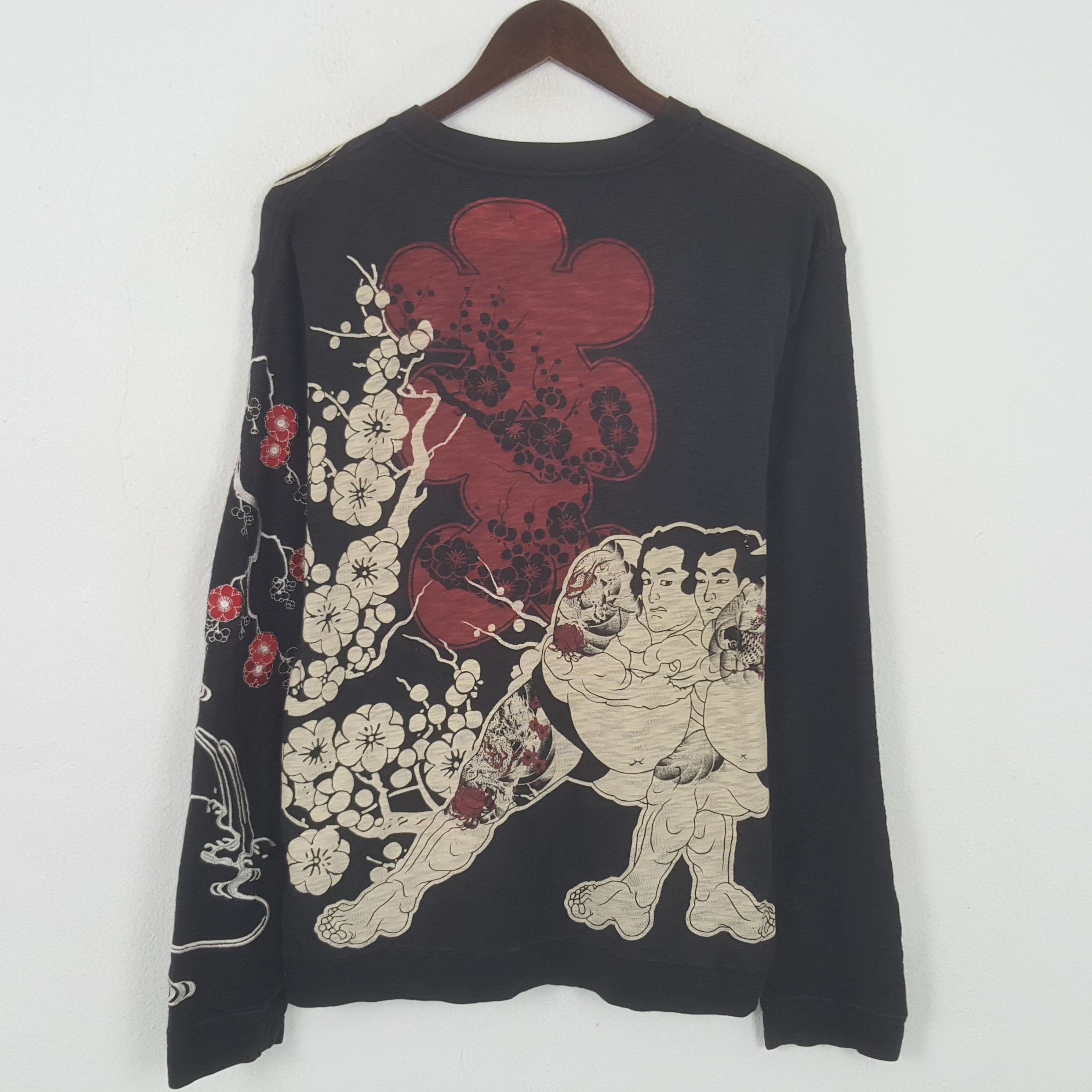 Japanese Brand Vintage Karakuri Tamashii Japanese Tshirt Size US M / EU 48-50 / 2 - 1 Thumbnail