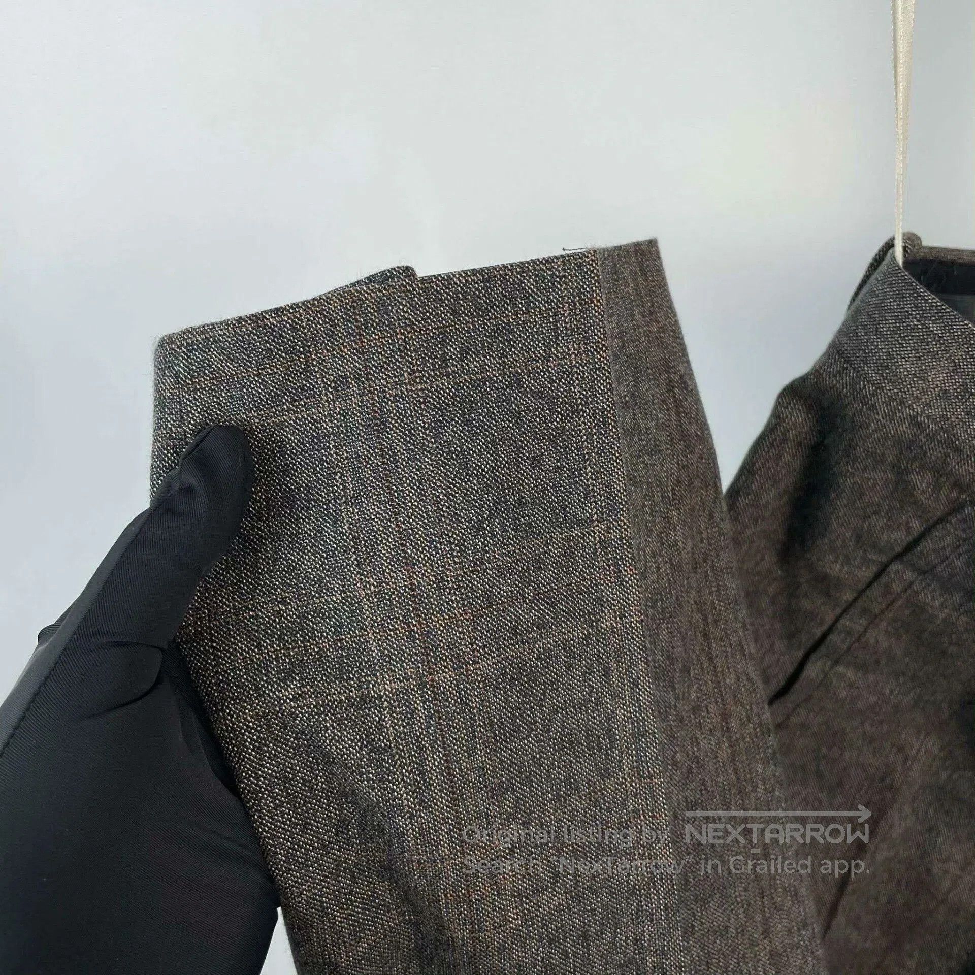 Hermes Hermès Wool Trousers Gray Size 34. Size US 34 / EU 50 - 5 Thumbnail