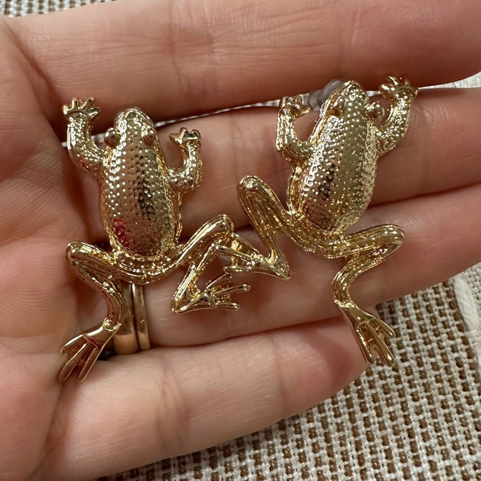 Other Frog Earrings For Women Cute Cartoon Earrings Size ONE SIZE - 3 Thumbnail