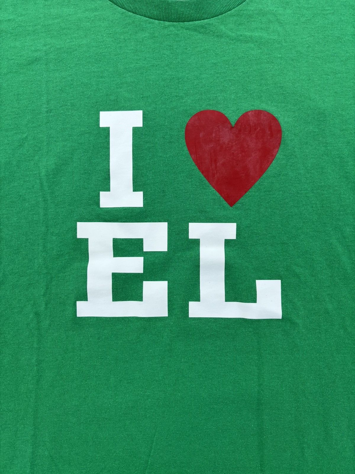 Fruit Of The Loom Vintage Y2K MSU Spartans Michigan State I Love EL T Shirt Size US XL / EU 56 / 4 - 2 Thumbnail
