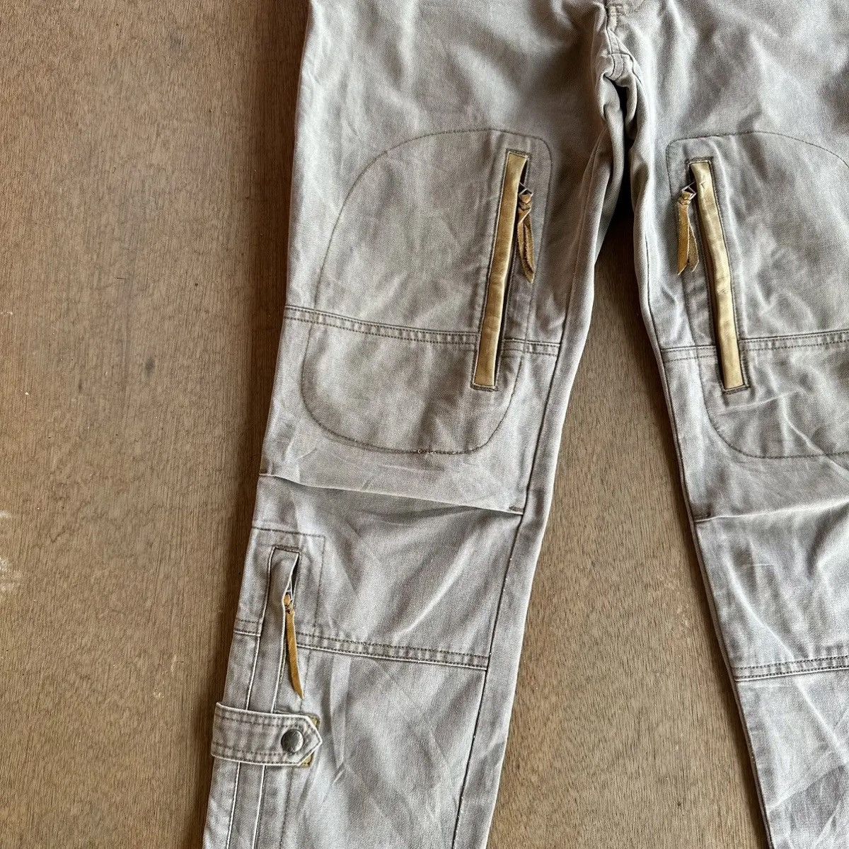 Le Grande Bleu (L.G.B.) CRAZY🔥🔥MIX FRITZ JAPAN Vintage Double Knee VERY RARE Pants Size US 30 / EU 46 - 5 Thumbnail