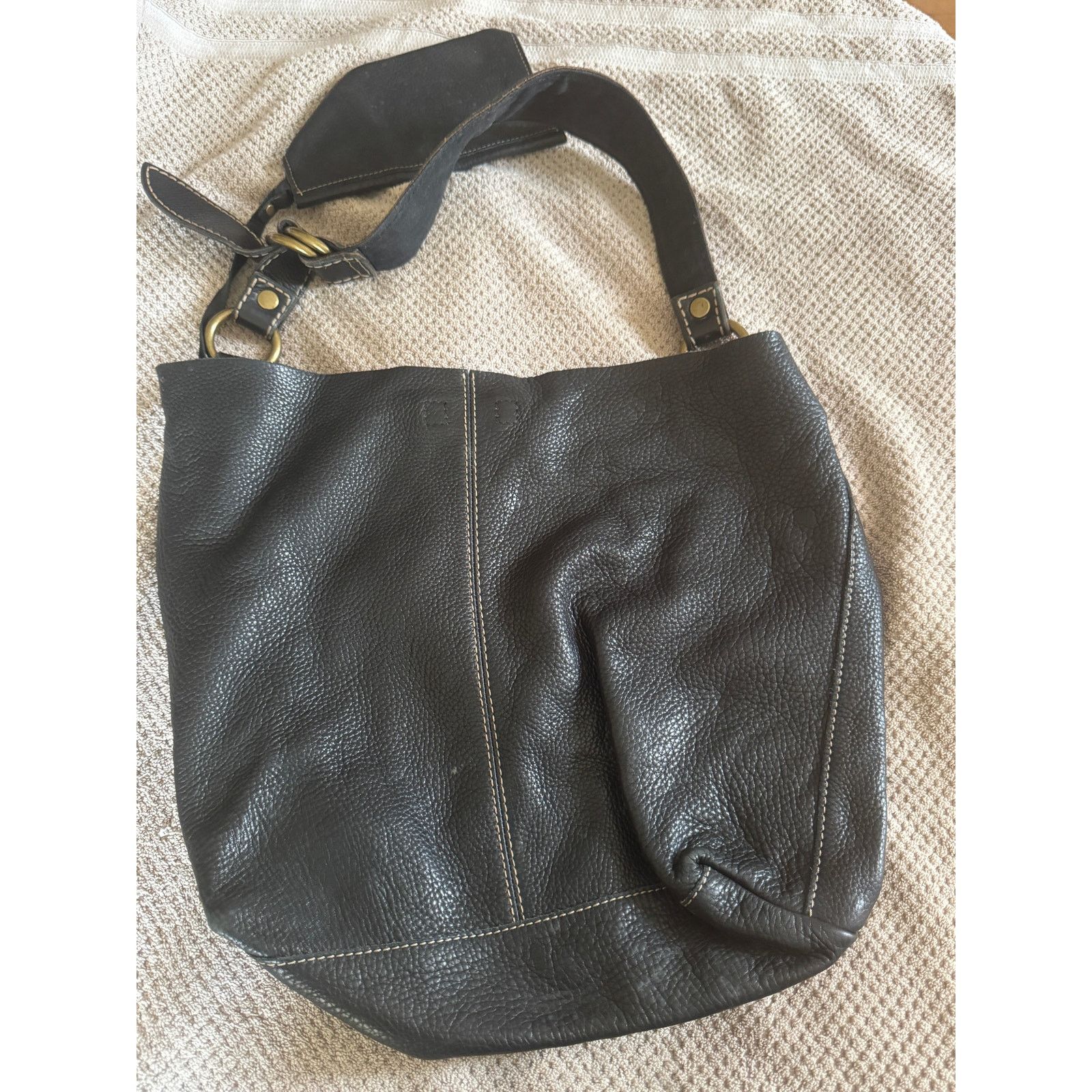 Lucky Brand Lucky Brand 100% Leather Large Hobo Bag w/Wallet Size ONE SIZE - 4 Thumbnail