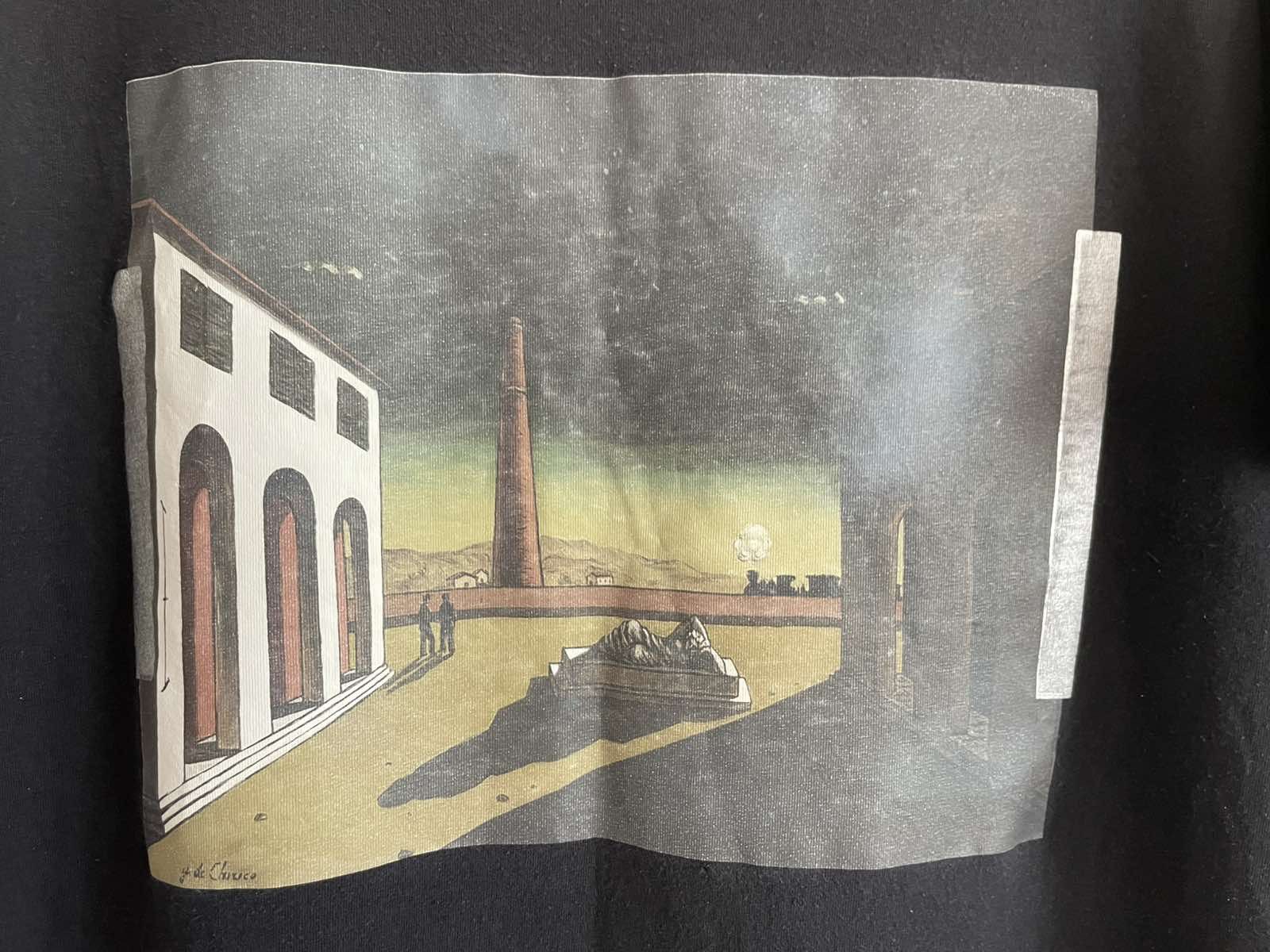 Off-White Off-White Virgil Abloh Chirico Mirror Tee Arrow Logo SS13 Size US S / EU 44-46 / 1 - 3 Thumbnail