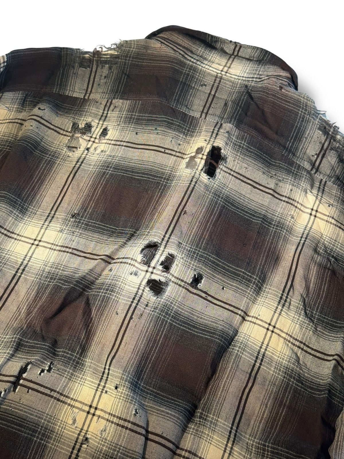 Other *RARE* VINTAGE 70s 80s RAYON COTTON FLANNEL SHIRT THRASHED Size US L / EU 52-54 / 3 - 15 Thumbnail
